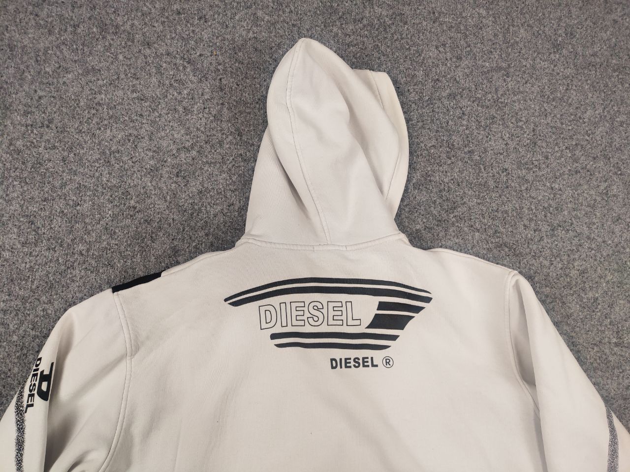 Diesel Diesel Vintage Y2K Tattoo Distressed Zip Hoodie Opium LGB Size US XL / EU 56 / 4 - 11 Thumbnail