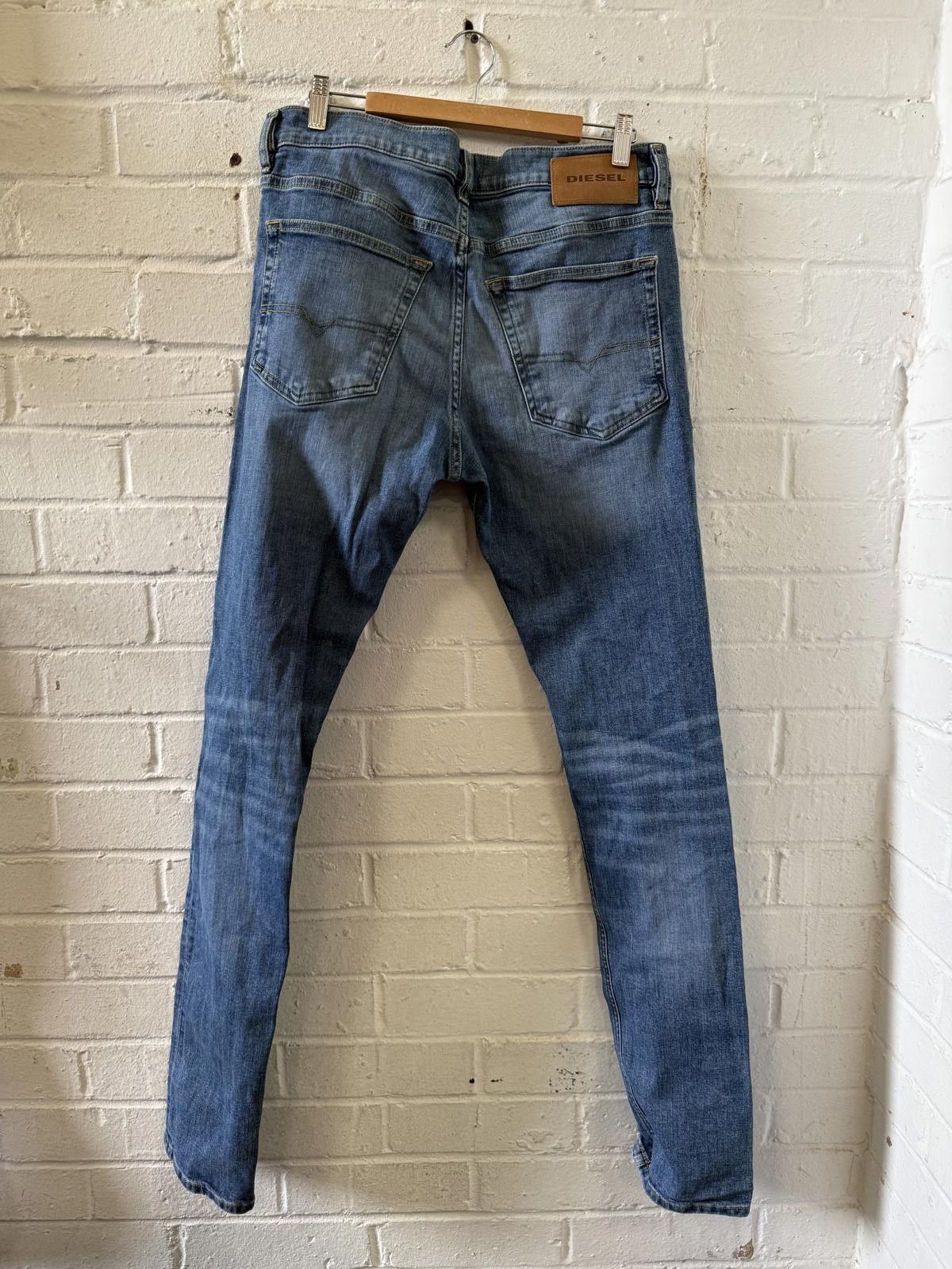 One Teaspoon One Teaspoon Men's Blue Denim Jeans Size US 32 / EU 48 - 3 Thumbnail
