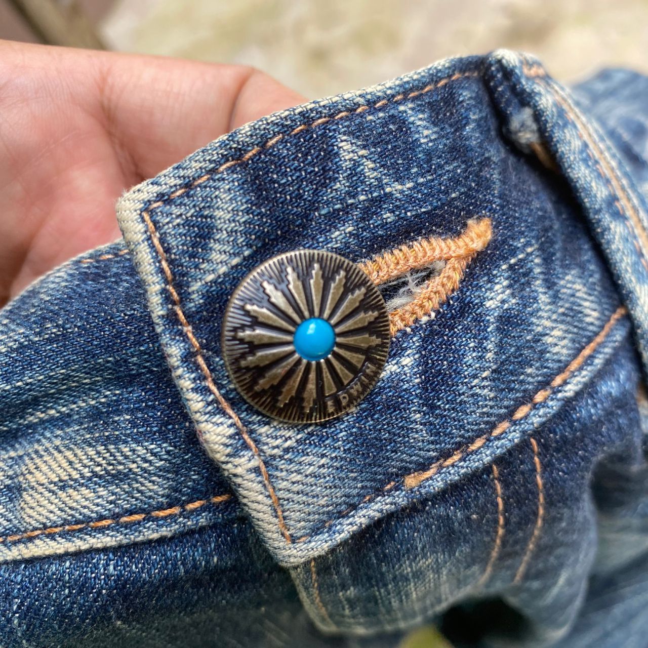 Edwin Vintage Edwin Exclusive Vintage Distressed Denim Size US 31 - 24 Thumbnail