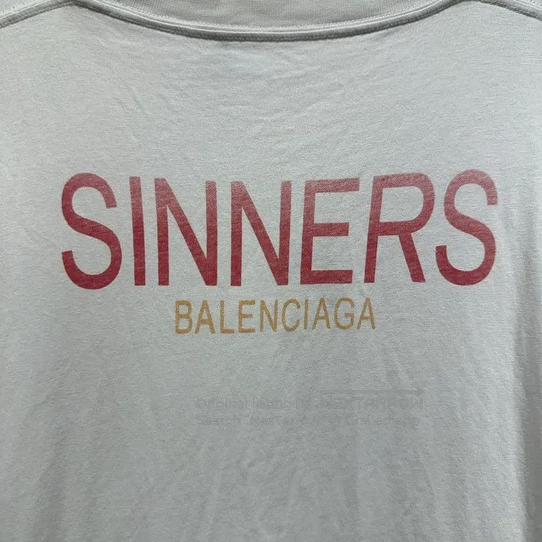 Balenciaga Balenciaga Sinners Short Sleeve Size US S / EU 44-46 / 1 - 5 Thumbnail