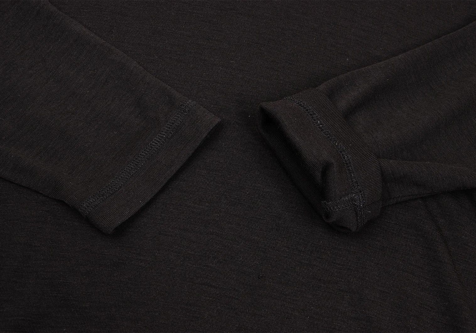 Issey Miyake Wool Mock Neck Knit Top in Black, Size M Size US M / EU 48-50 / 2 - 10 Thumbnail
