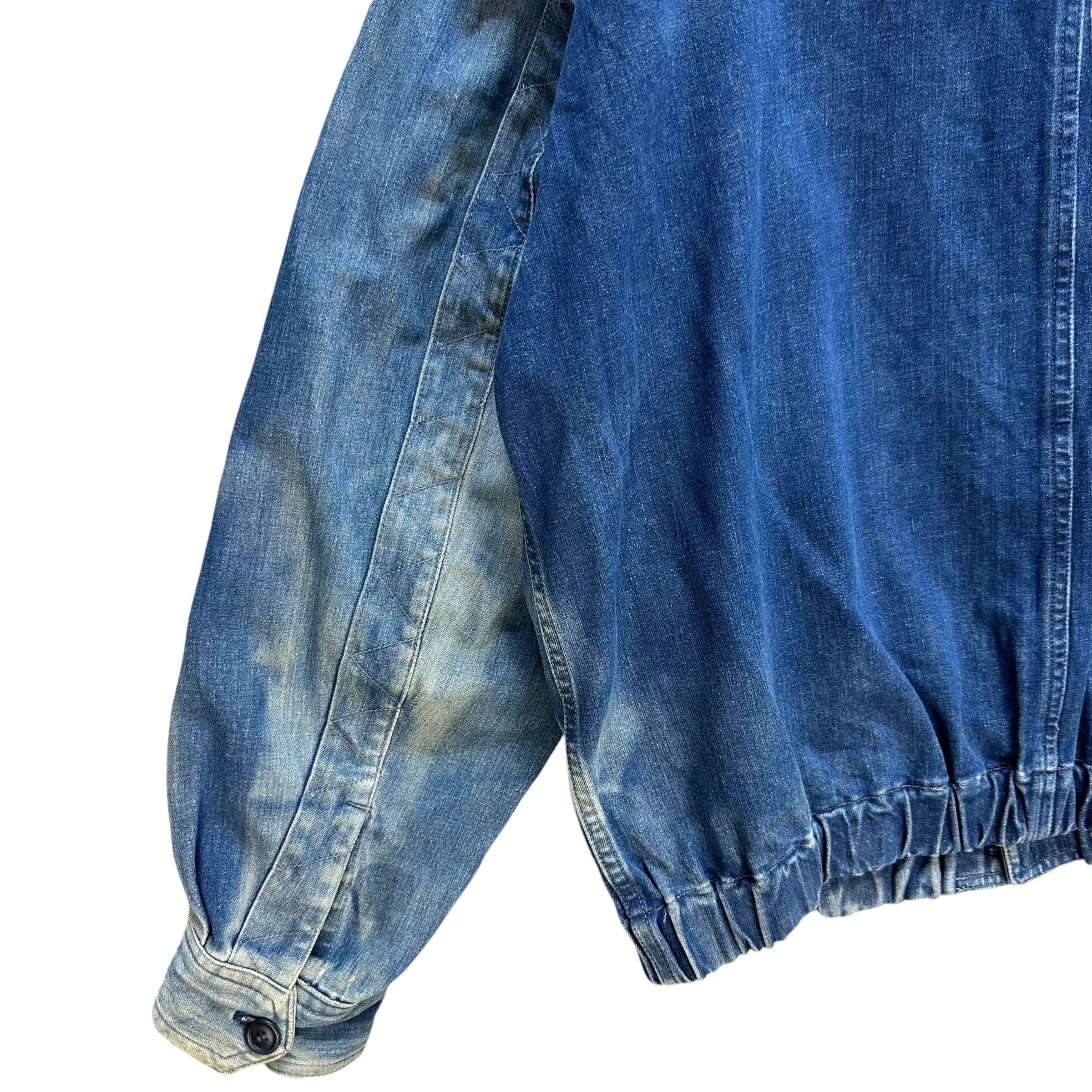 Issey Miyake 90's ISSEY MIYAKE MEN Brush Label Jeans Jacket #1510-A62 Size US M / EU 48-50 / 2 - 17 Thumbnail