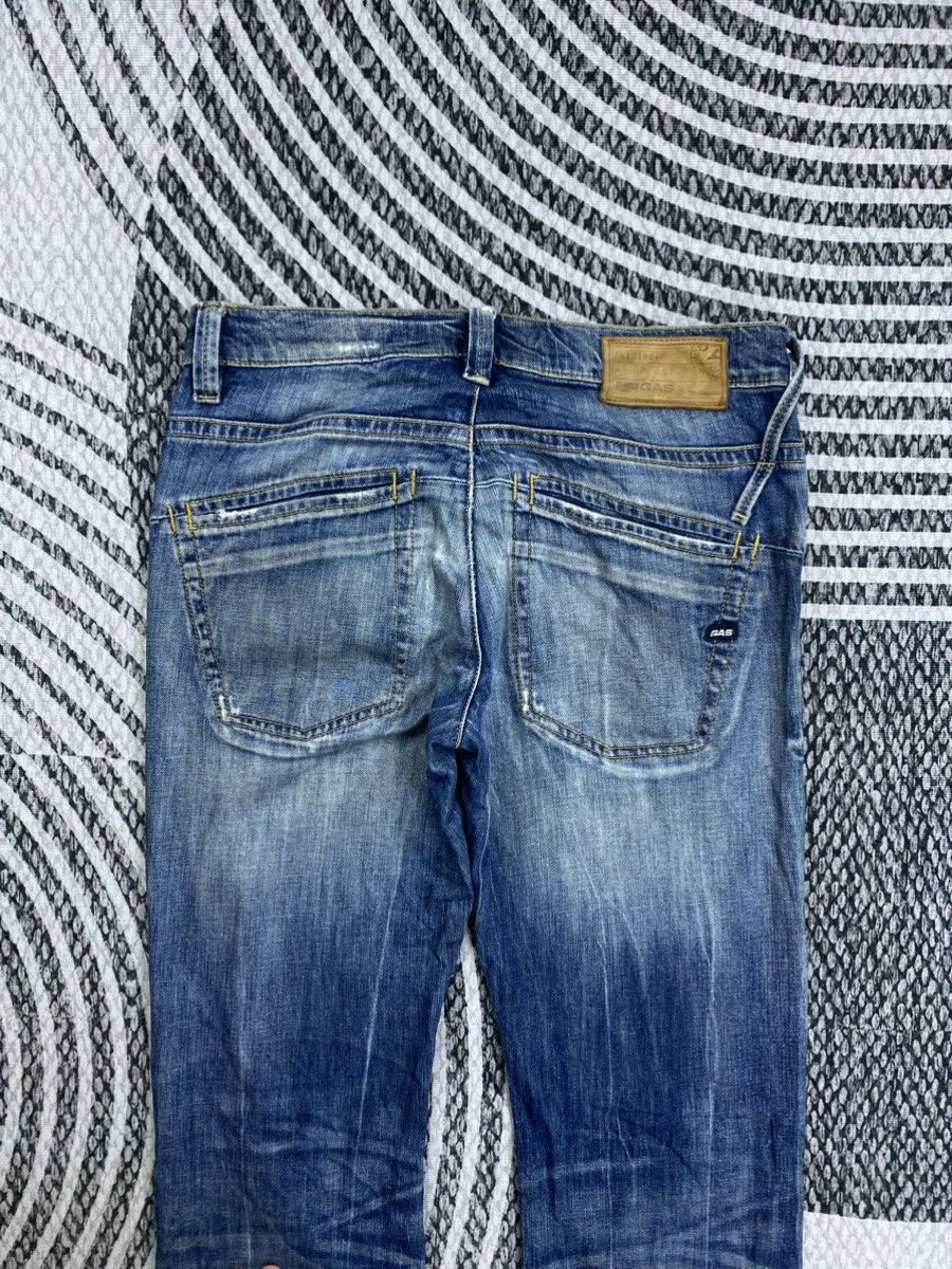 GAS Vintage GAS Distressed Blue Denim Jeans Pants Size US 31 - 8 Thumbnail