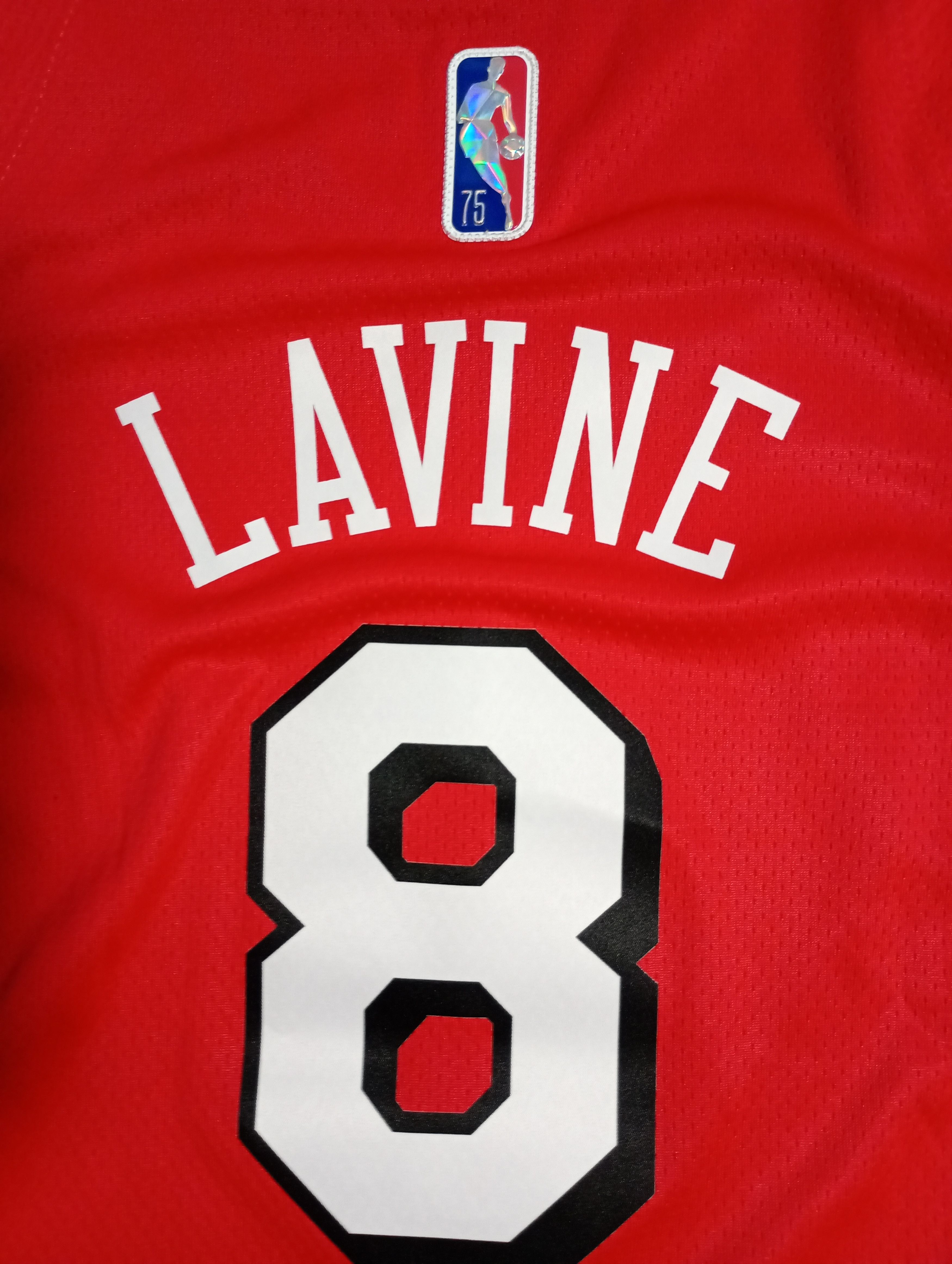NBA × Nike Nike Chicago Bulls Jersey 8 Zach Lavine 2021-2022 Size US S / EU 44-46 / 1 - 13 Thumbnail