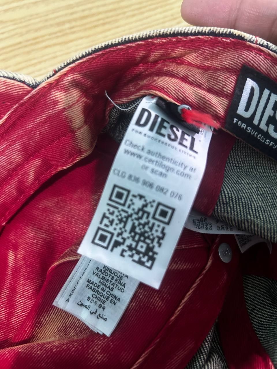 Diesel Diesel Cap C-Seymon Size ONE SIZE - 5 Thumbnail