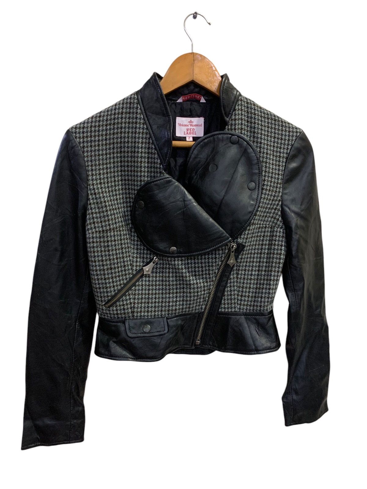 Vivienne Westwood Vivienne Westwood Red Label Cropped Leather Jacket Size US S / EU 44-46 / 1 - 1 Thumbnail