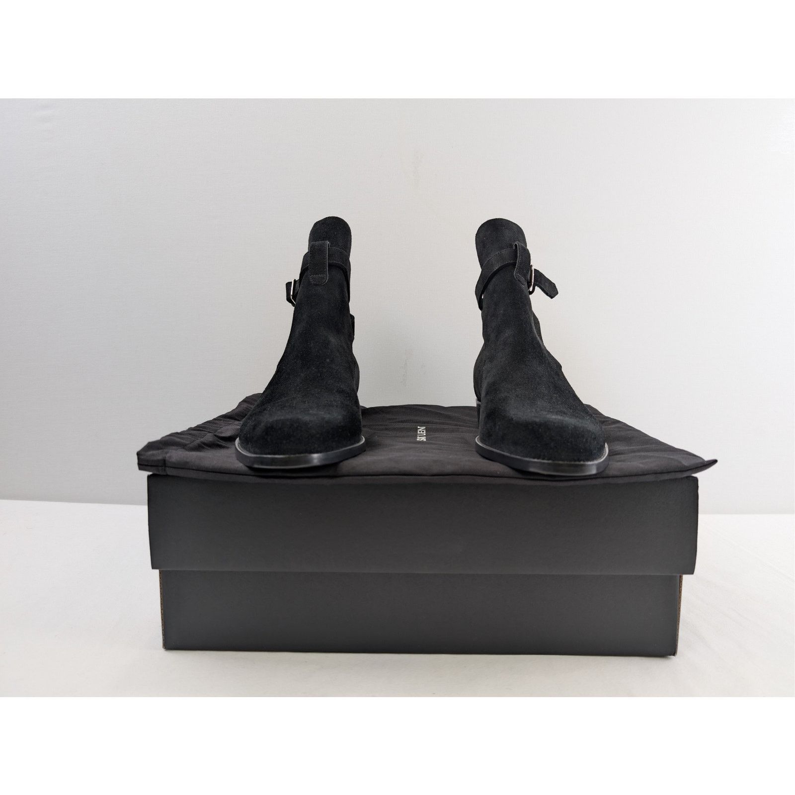 Saint Laurent Paris o1rshd1 Otterproof Wyatt 30 Jodhpur Boots in Nero Size US 7 / EU 40 - 15 Thumbnail