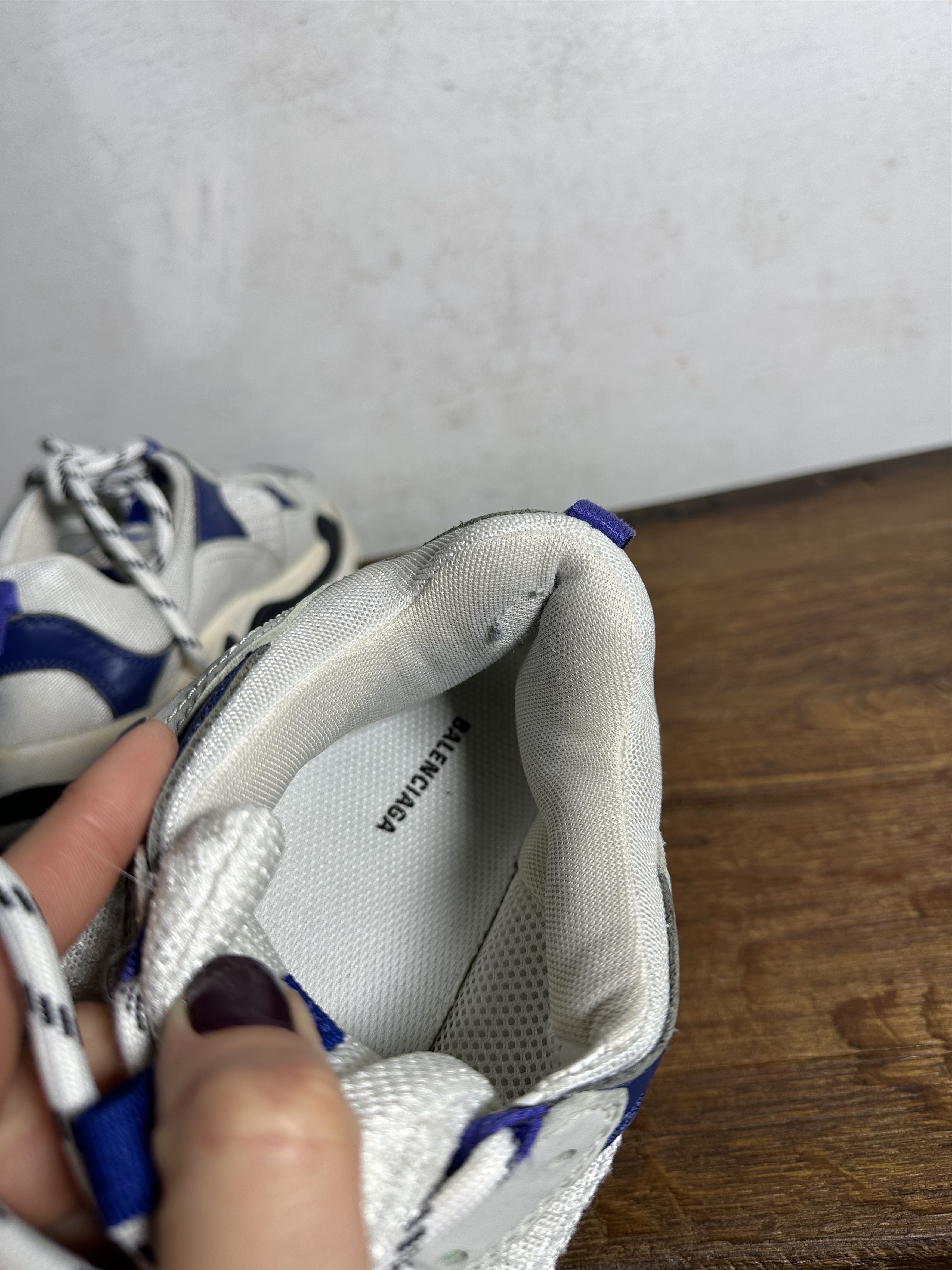 Balenciaga Balenciaga Triple S White Purple W Size US 7.5 / EU 40-41 - 9 Thumbnail