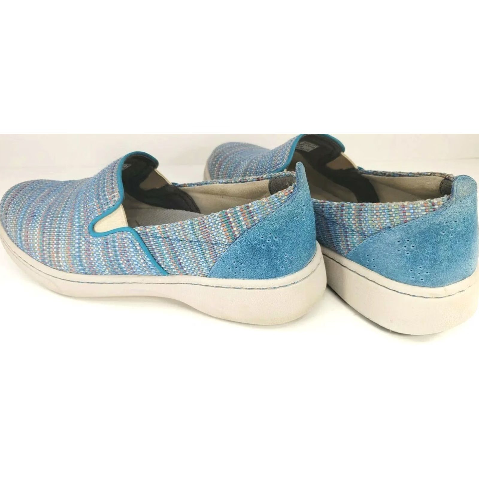 Dansko Dansko Belle Blue Multicolor Comfort Slip-On Sneaker Women's 6-6.5M 37EU Size US 6.5 / IT 36.5 - 4 Thumbnail
