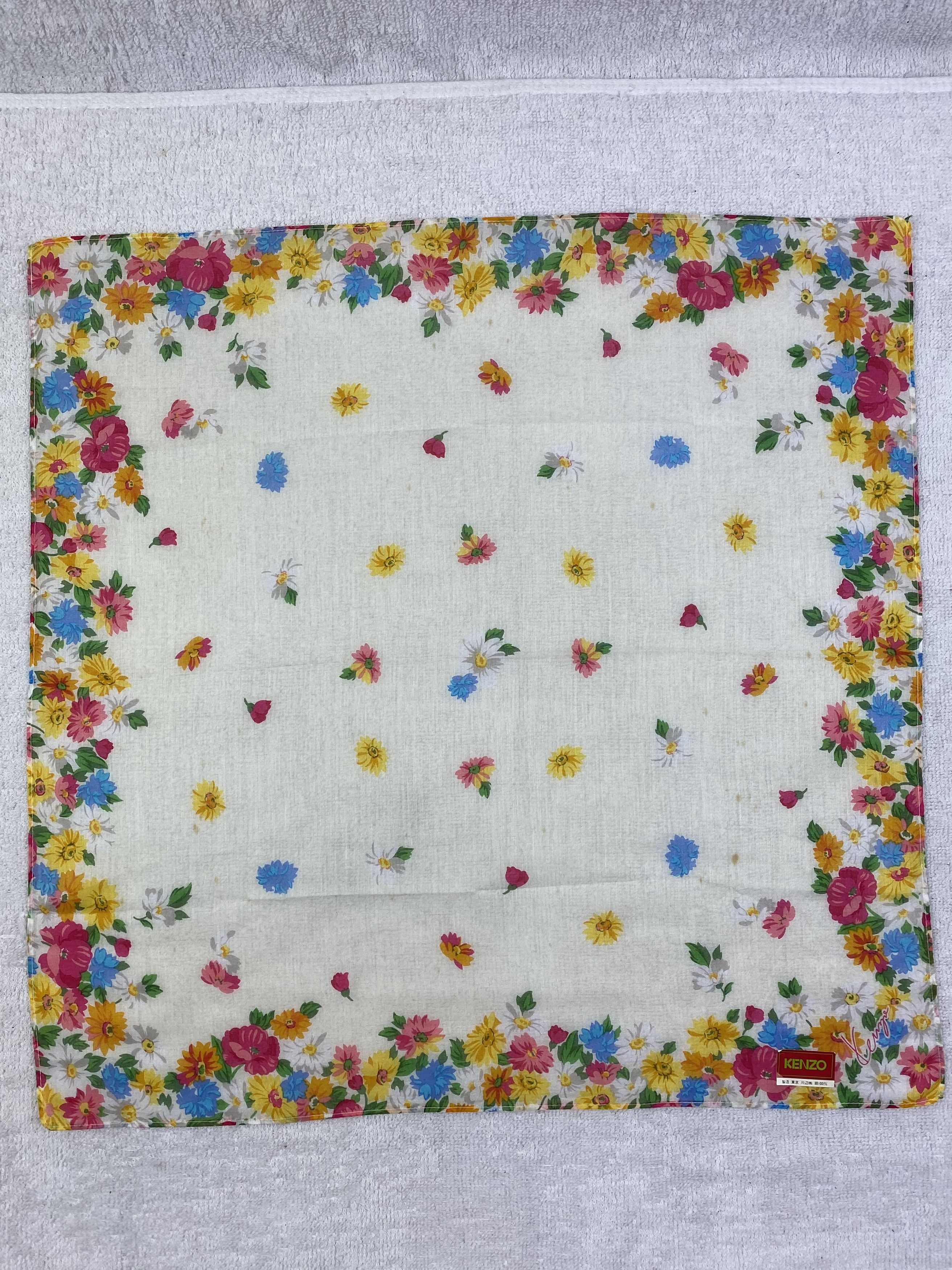 Kenzo × Vintage Kenzo Handkerchief / Bandana / Neckerchief Size ONE SIZE - 3 Thumbnail