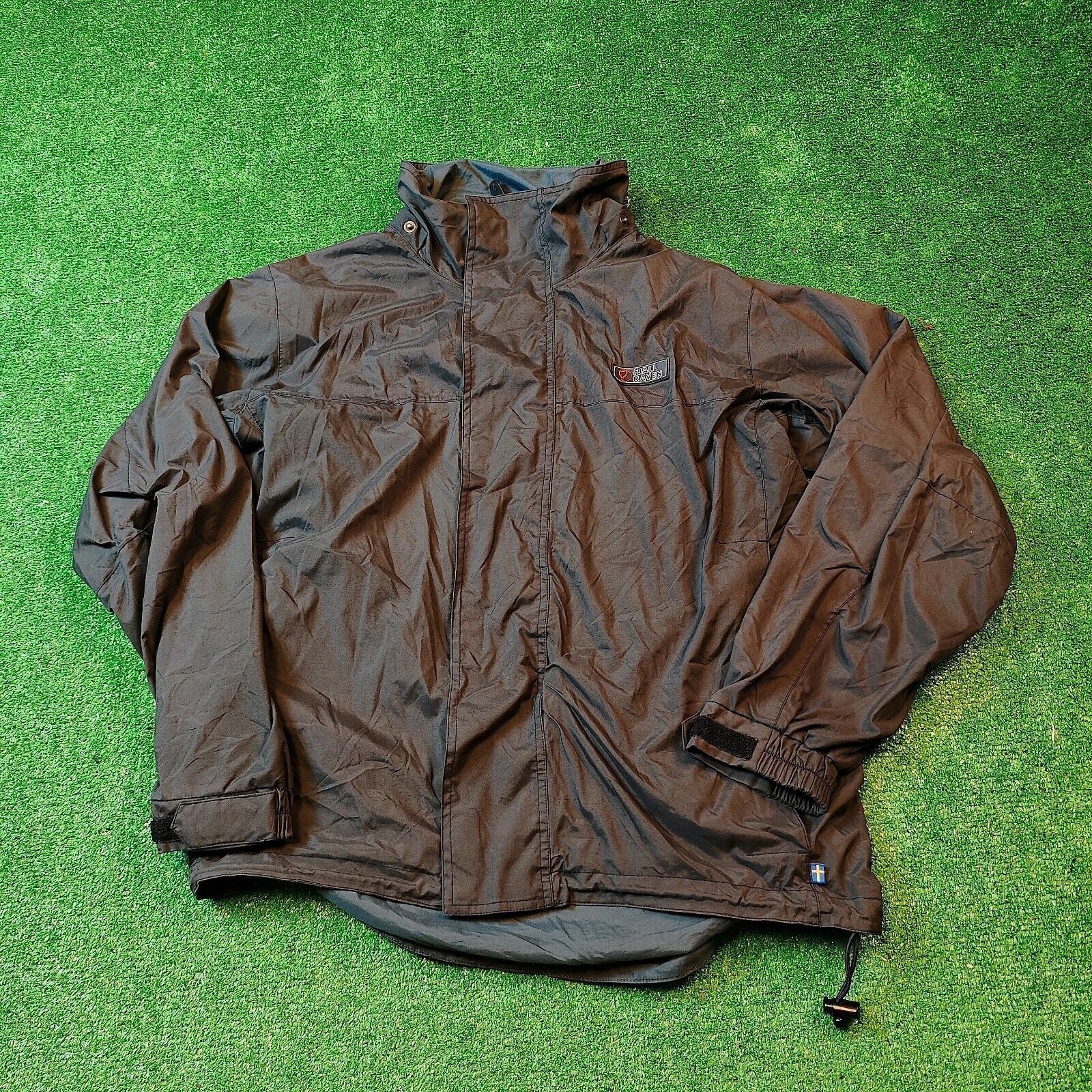 Fjallraven × Vintage Fjallraven jacket Mens S Full Zip Gray windbreaker outdoors Size US S / EU 44-46 / 1 - 1 Thumbnail