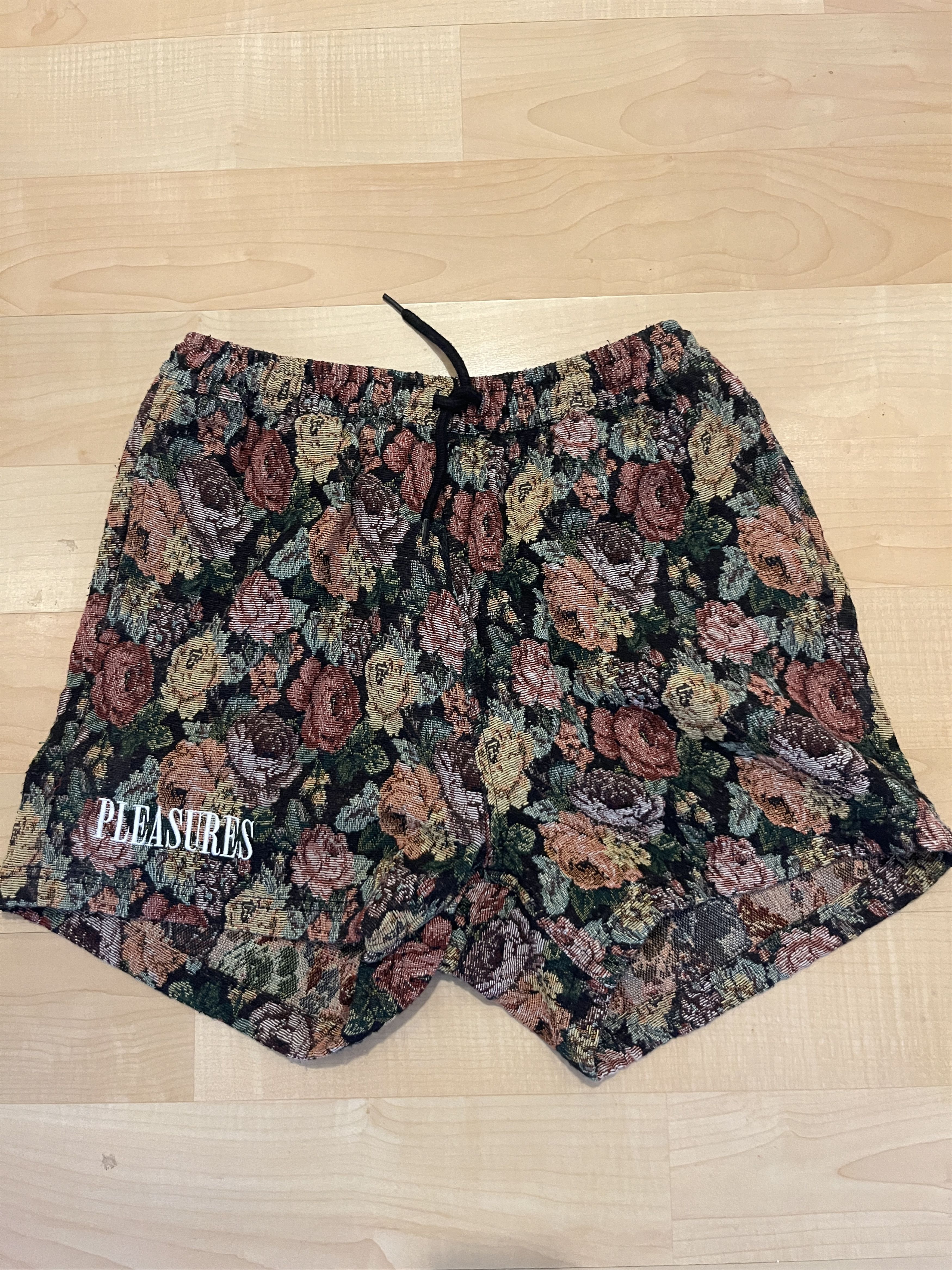 Pleasures PLEASURES FLORAL TAPESTRY SHORTS | Grailed