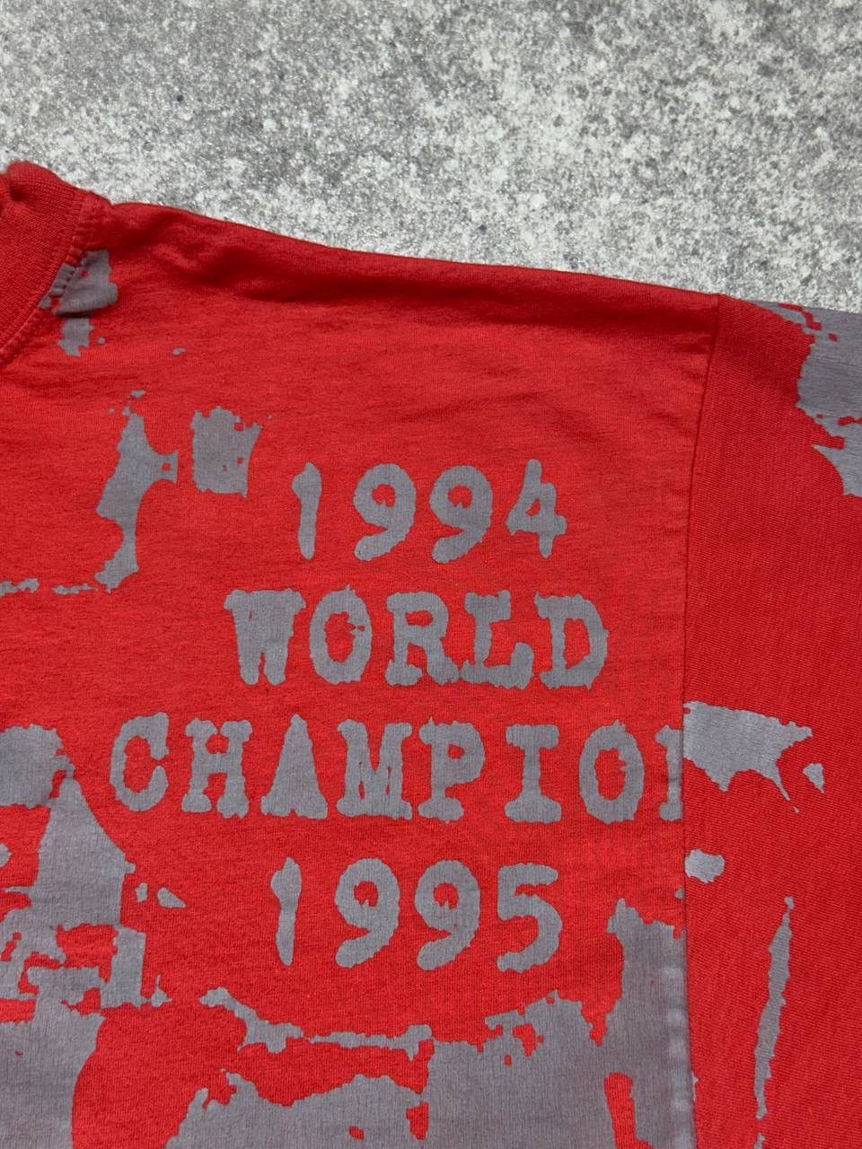 Formula 1 Vintage 94 - 95 Michael Schumacher T-shirt AOP F1 Size US XL / EU 56 / 4 - 4 Thumbnail