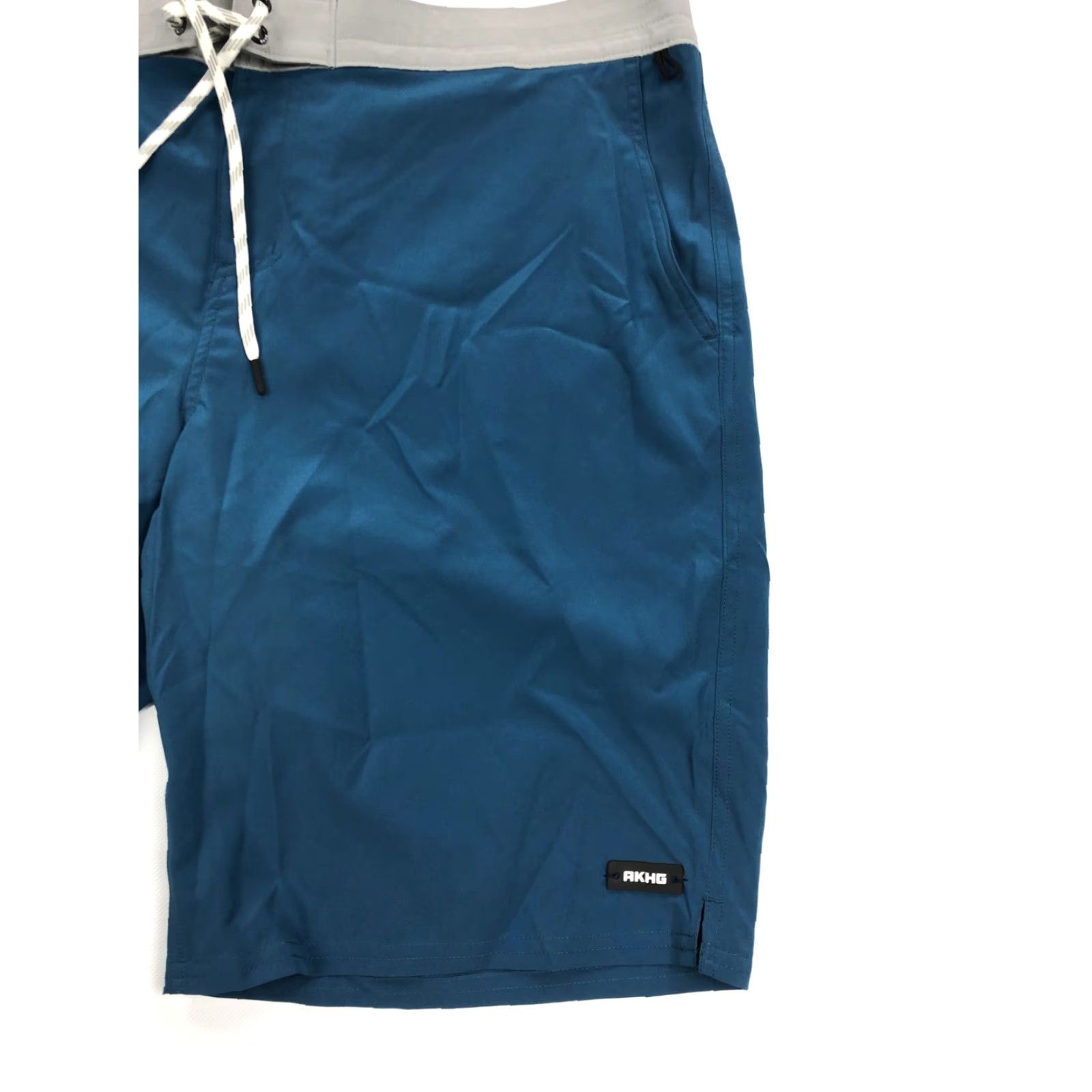 Vintage Alaskan Hardgear AKHG Men’s Swim Trunks Board Shorts Size 40 Teal Gray Size US 40 / EU 56 - 6 Thumbnail