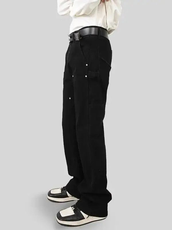 Japanese Brand × Jean Casual loose fitting straight leg jeans Size US 30 / EU 46 - 3 Thumbnail