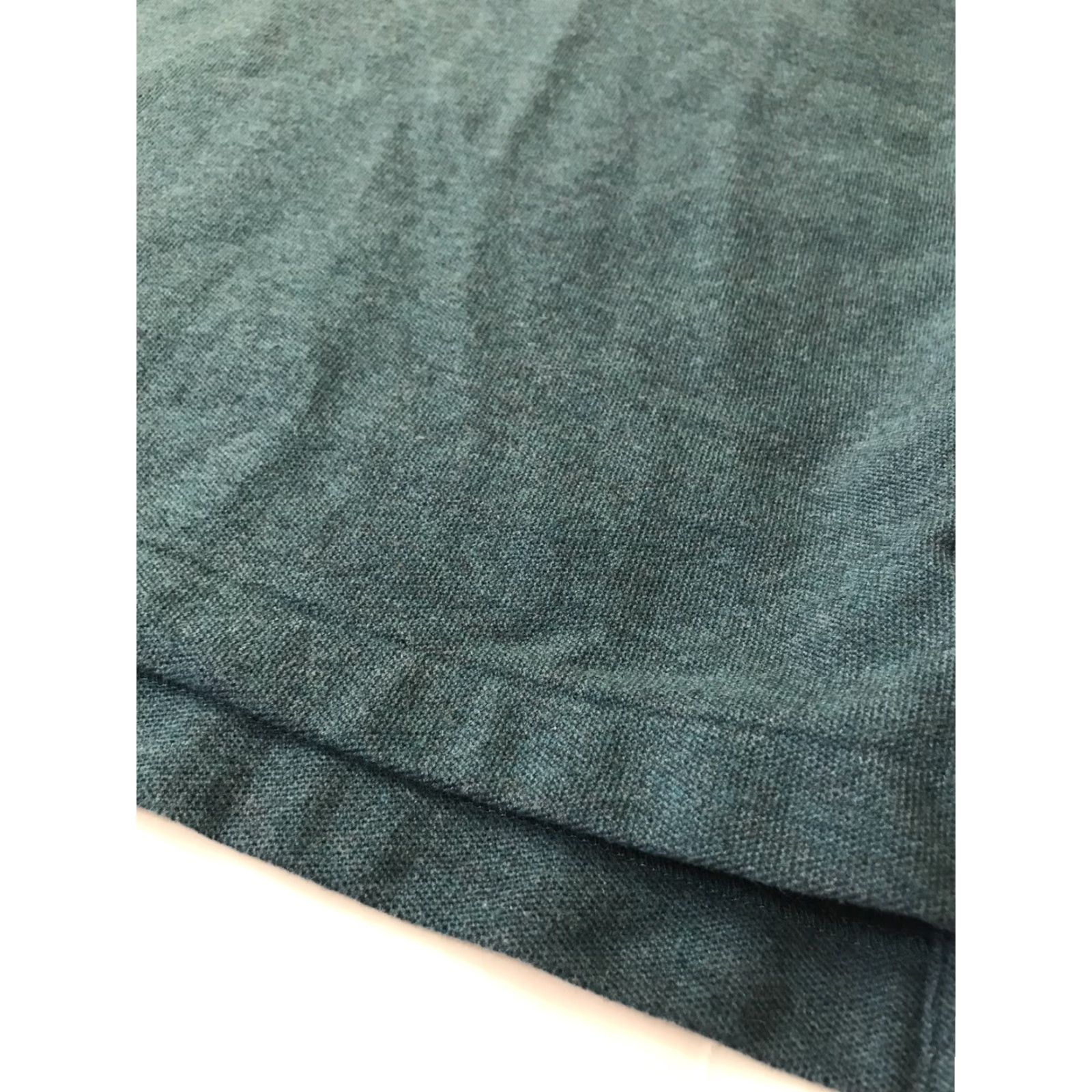 Vintage LL Bean Polo Shirt Men Short Sleeve Indigo Blue Size Large Regular Knit Cotton 100% Button Collar 90s Modern Outdoor Hiking Reg Fit Size US L / EU 52-54 / 3 - 3 Thumbnail