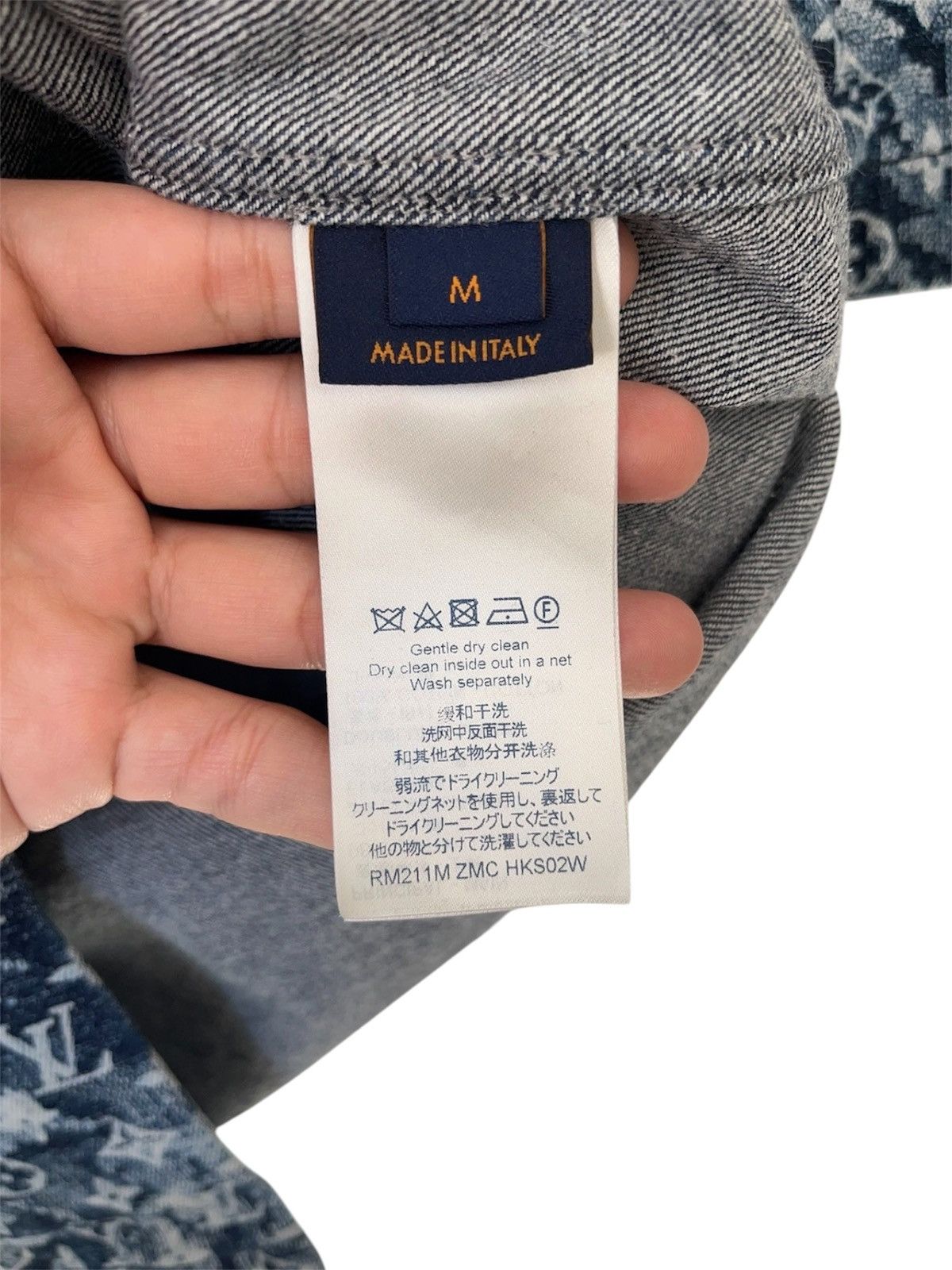 Louis Vuitton Louis Vuitton M Tapestry Short Sleeves Shirt Denim Monogram Size US M / EU 48-50 / 2 - 5 Thumbnail