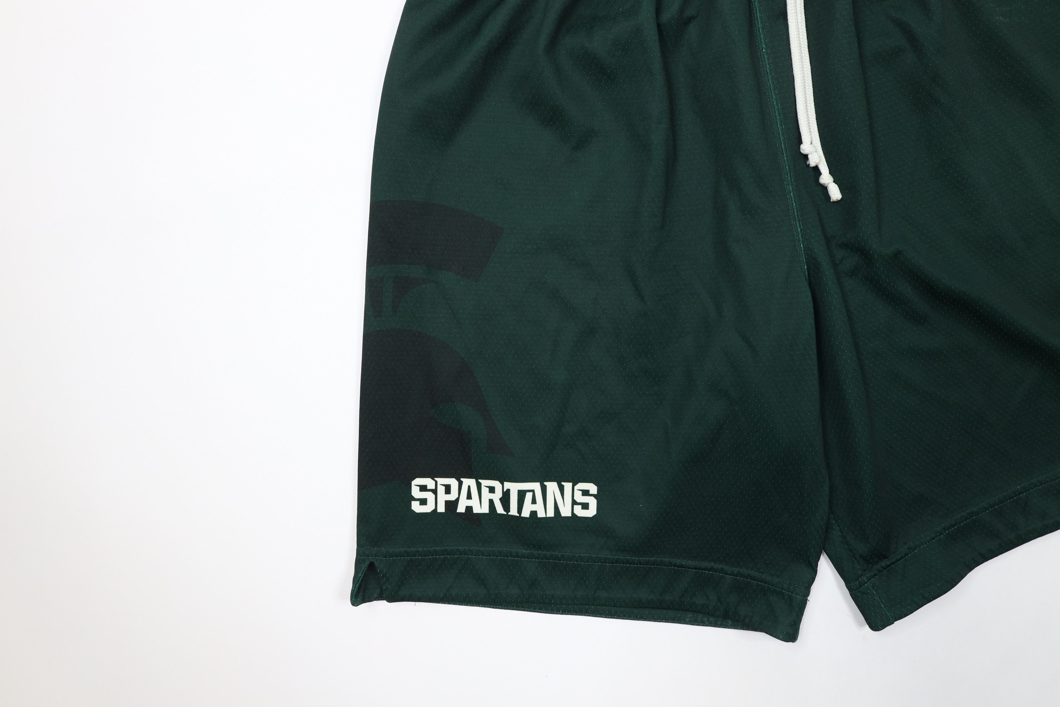 Nike Michigan State University Basketball Shorts Green USA