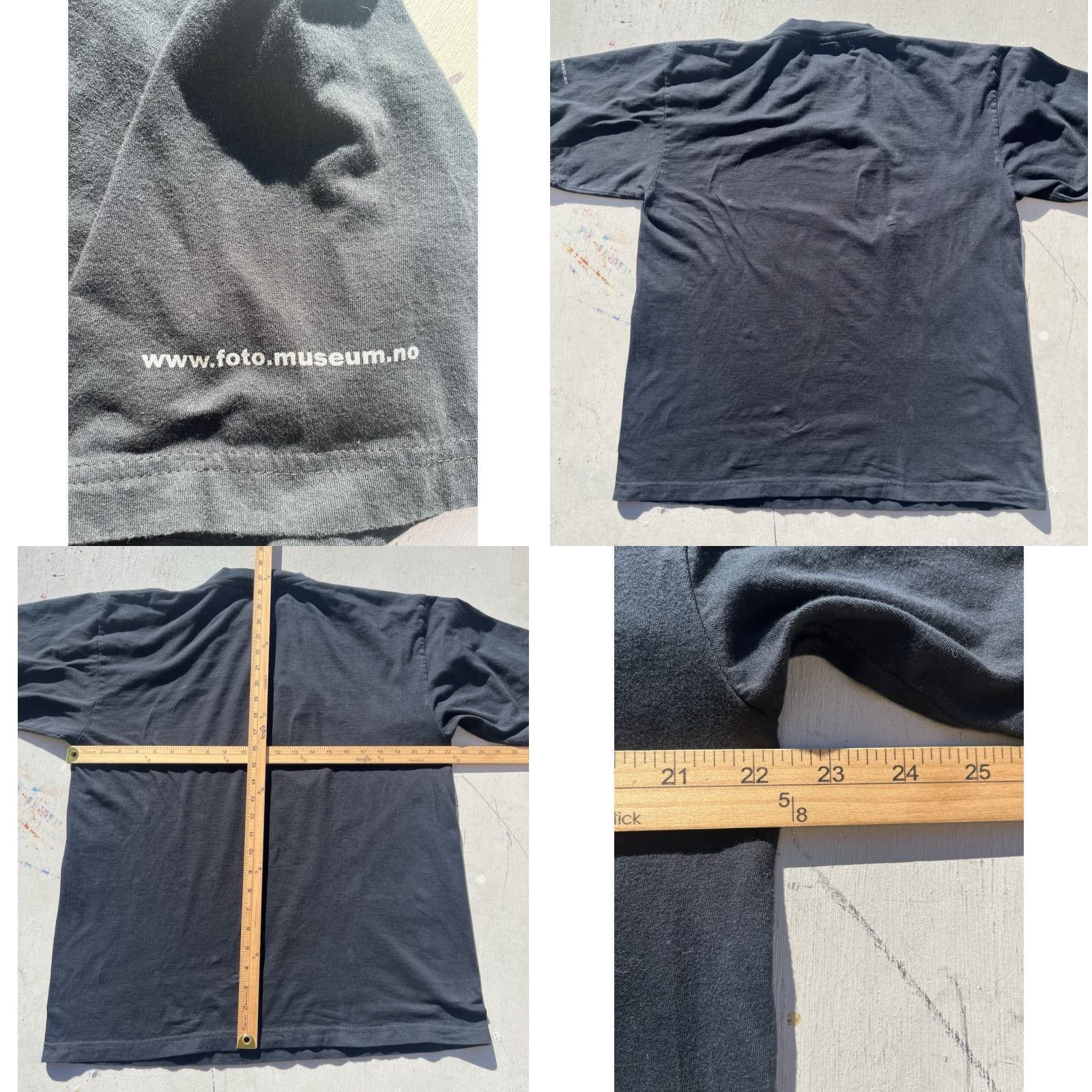 Vintage Men's Clique T-Shirt Black Norsk Photography L Museum Norway Art Modern Pioneers Size US L / EU 52-54 / 3 - 8 Thumbnail