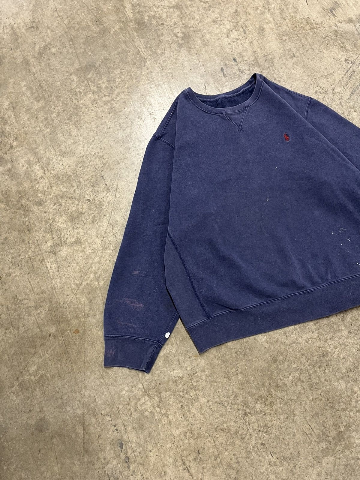 Polo Ralph Lauren × Vintage Polo Ralph Lauren vintage thrashed faded boxy preppy hype Size US XL / EU 56 / 4 - 3 Thumbnail