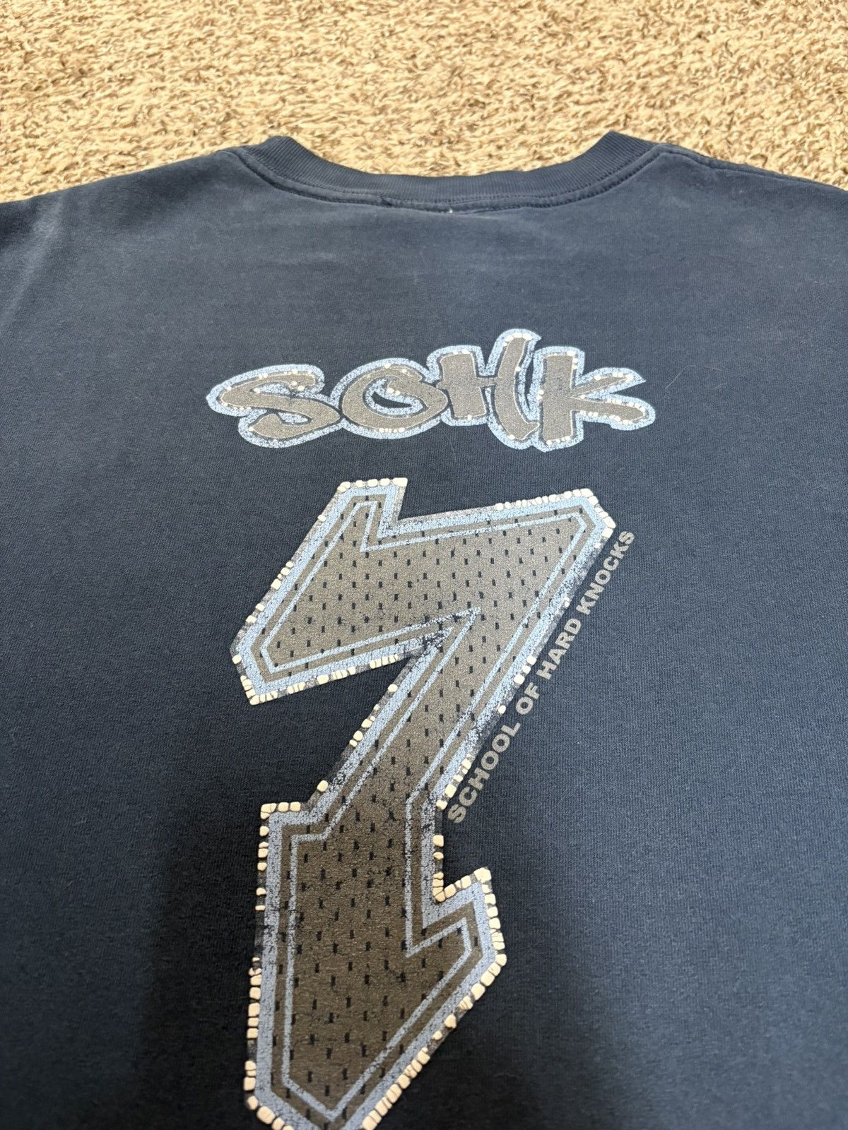 Vintage Vintage ‘School of Hard Knocks’ T-Shirt Size US M / EU 48-50 / 2 - 5 Thumbnail