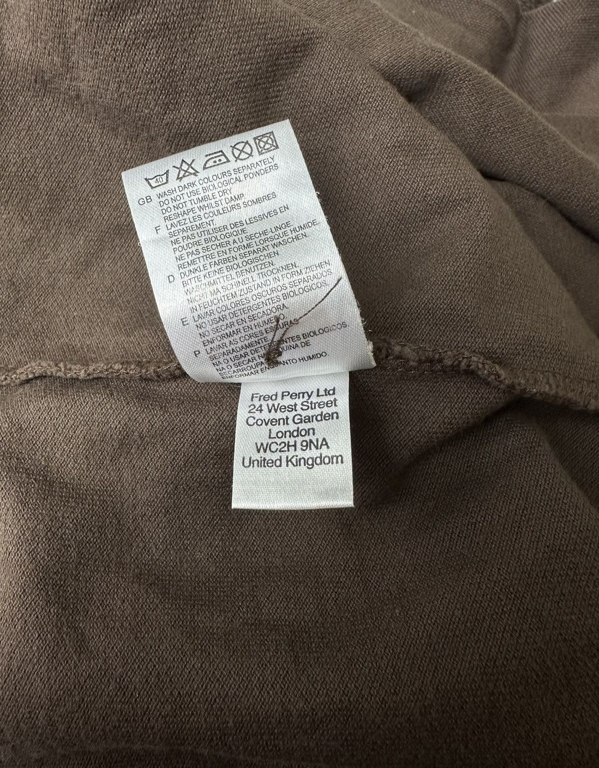 Fred Perry Vintage Fred Perry Brown/ Teal Polo Size M Nice condition Size US M / EU 48-50 / 2 - 7 Thumbnail