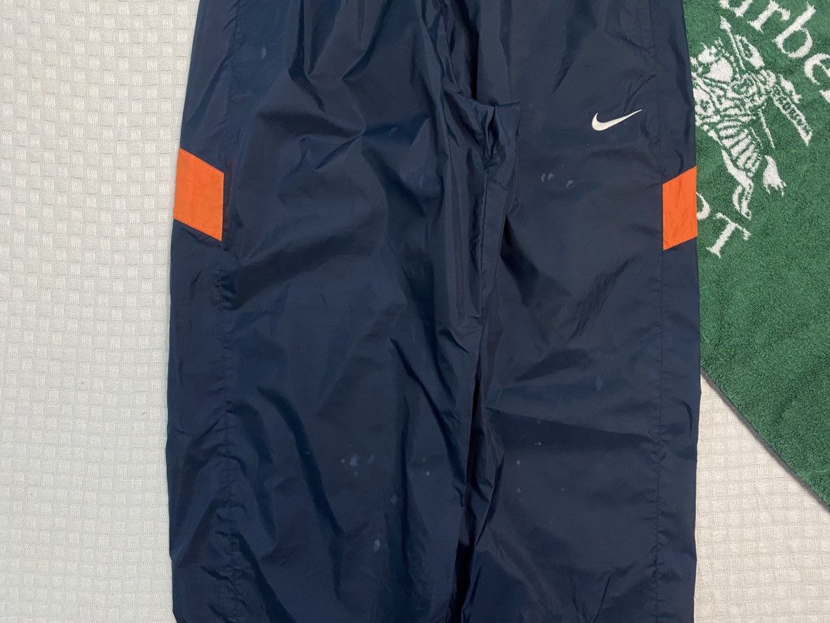 Carhartt Wip × Nike VINTAGE NIKE 90S BAGGY WIDE LEG SWOOSH TRACK PANTS Y2K Size US 38 / EU 54 - 3 Thumbnail