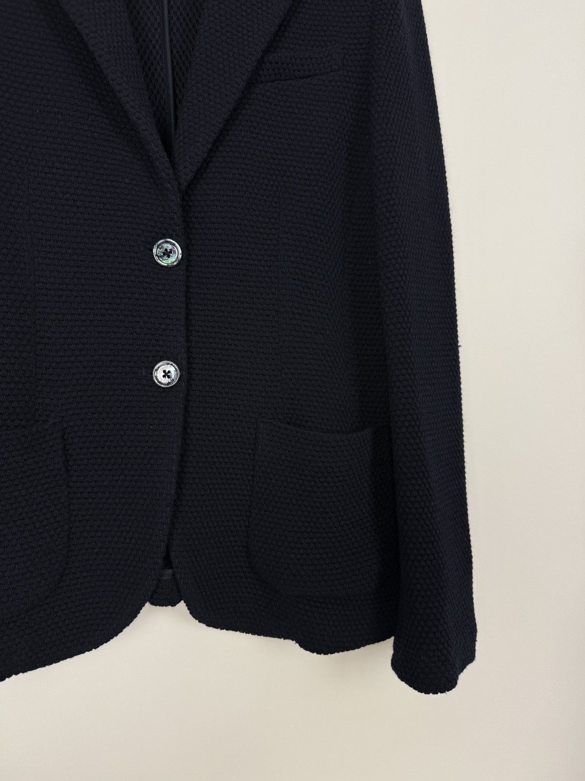 Circolo 1901 Circolo 1901 Knitted Wool Blend Women’s Blazer Size M / US 6-8 / IT 42-44 - 6 Thumbnail