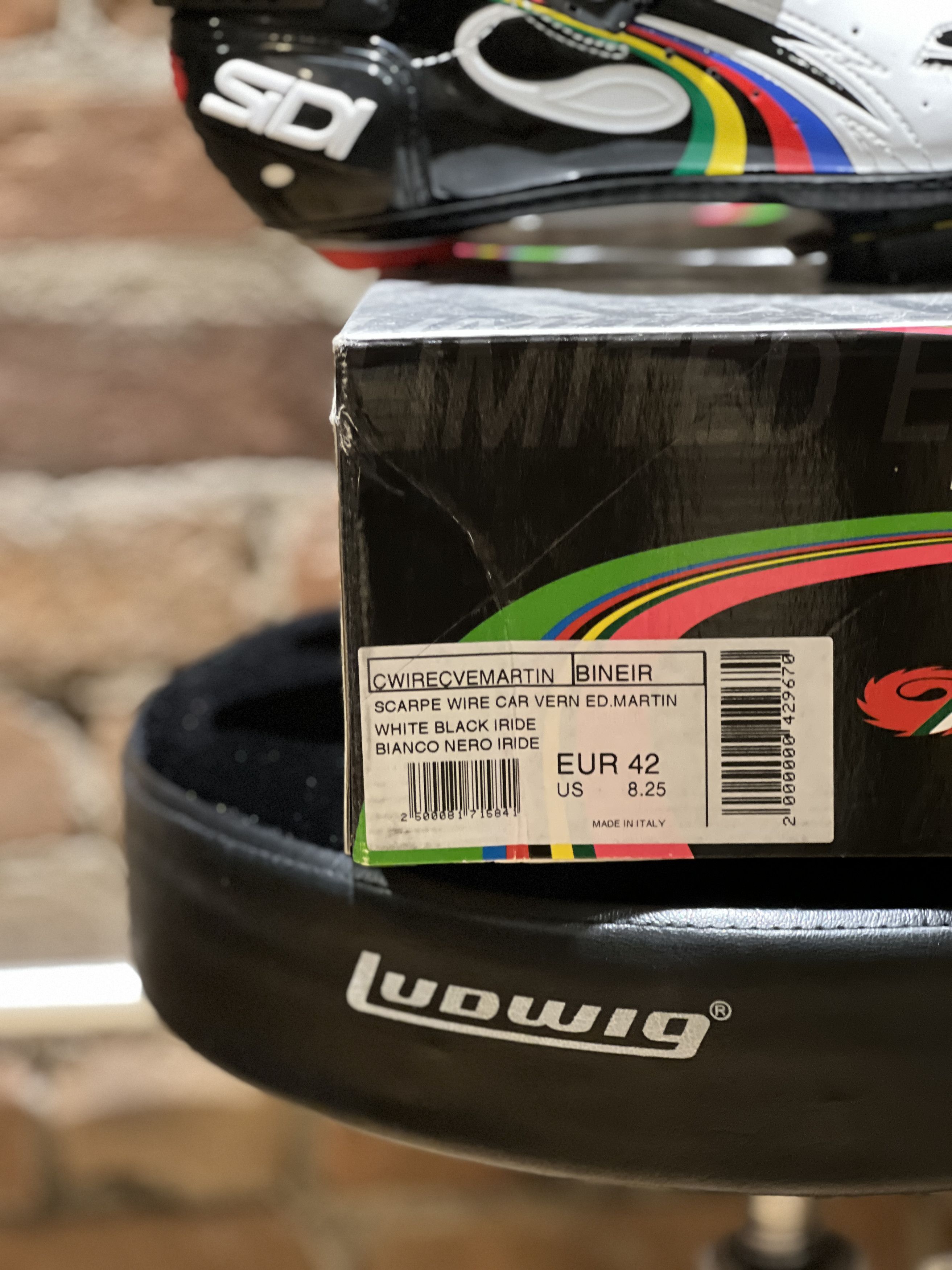 Sidi Sidi Wire Carbon Vernice Tony Martin Limited Editio Size US 9 / EU 42 - 5 Thumbnail
