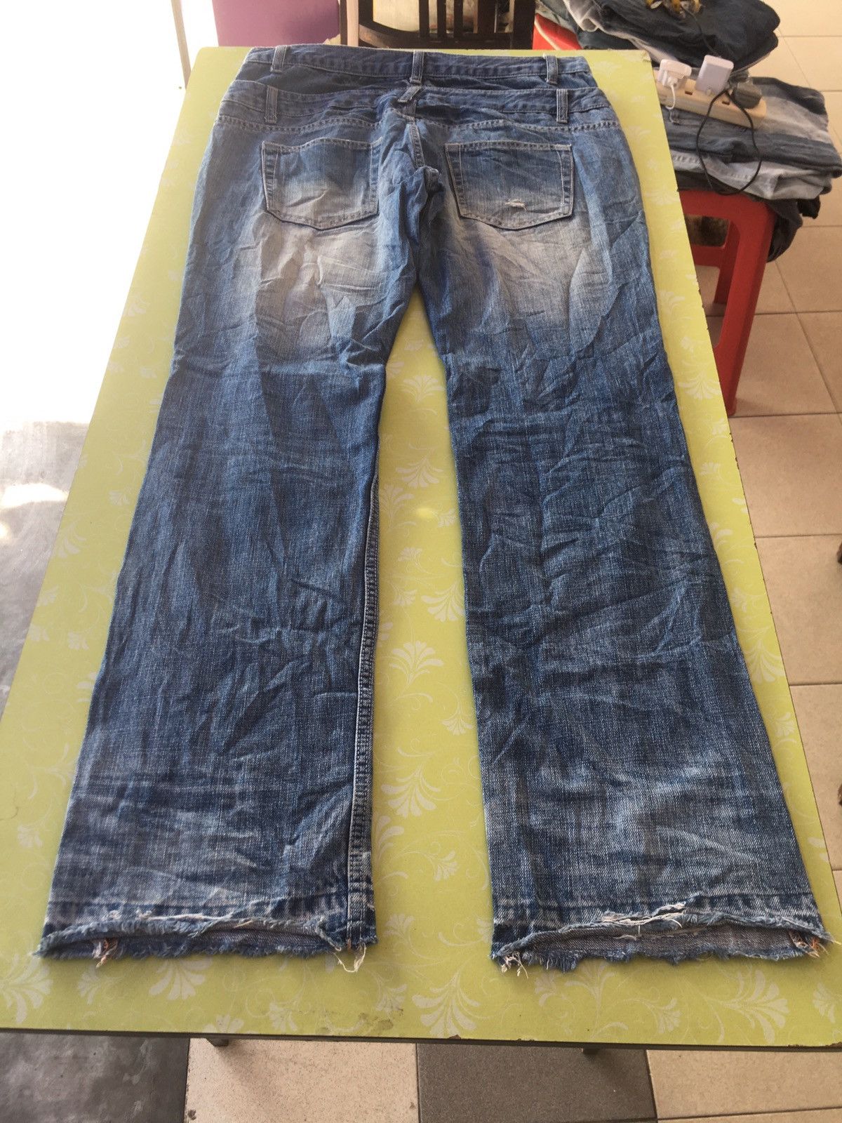 Japanese Brand × RAGEBLUE Rageblue double waist Size US 35 - 12 Thumbnail