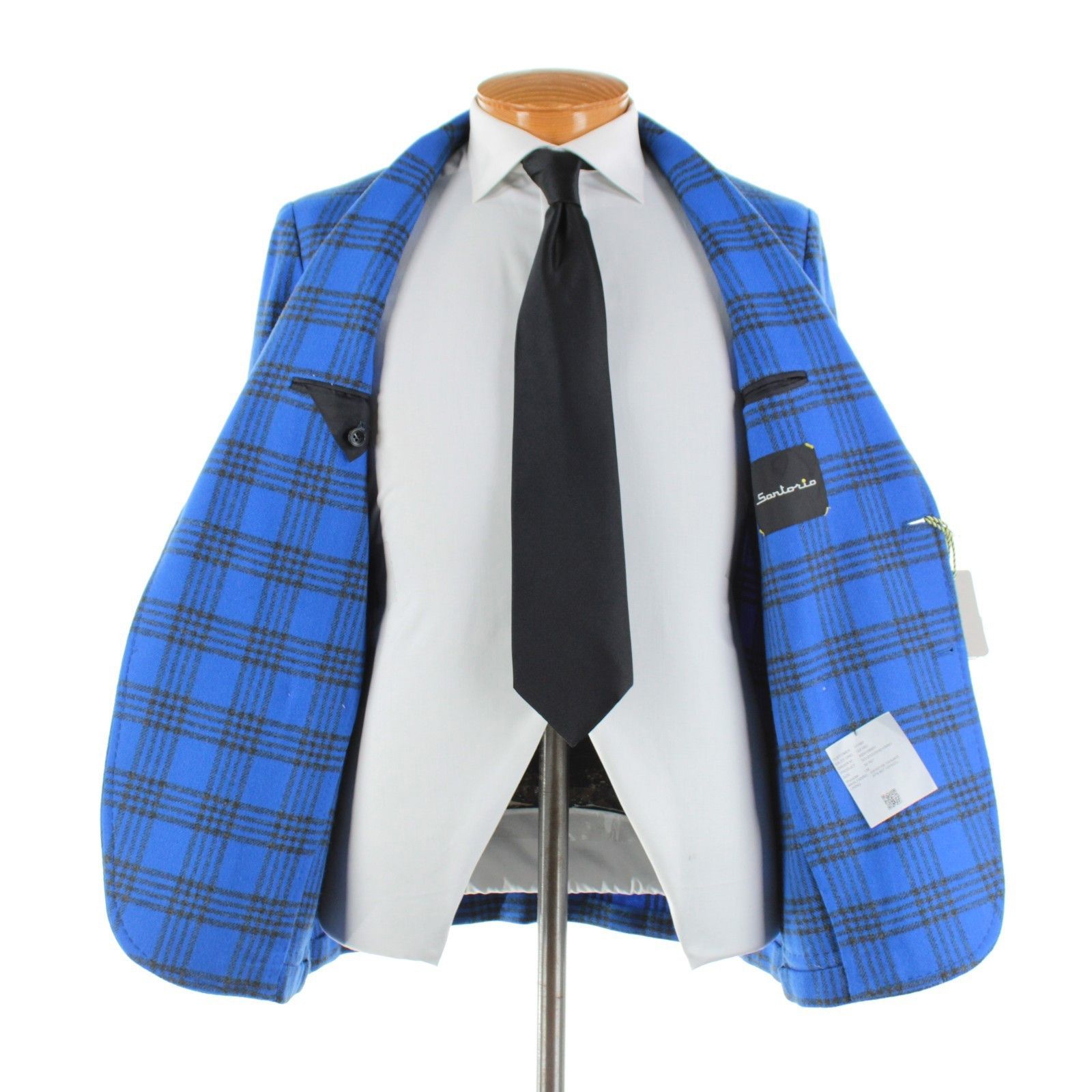 SARTORIO Sartorio Sport Coat Size 42 Regular US in Blue Size 42R - 6 Thumbnail