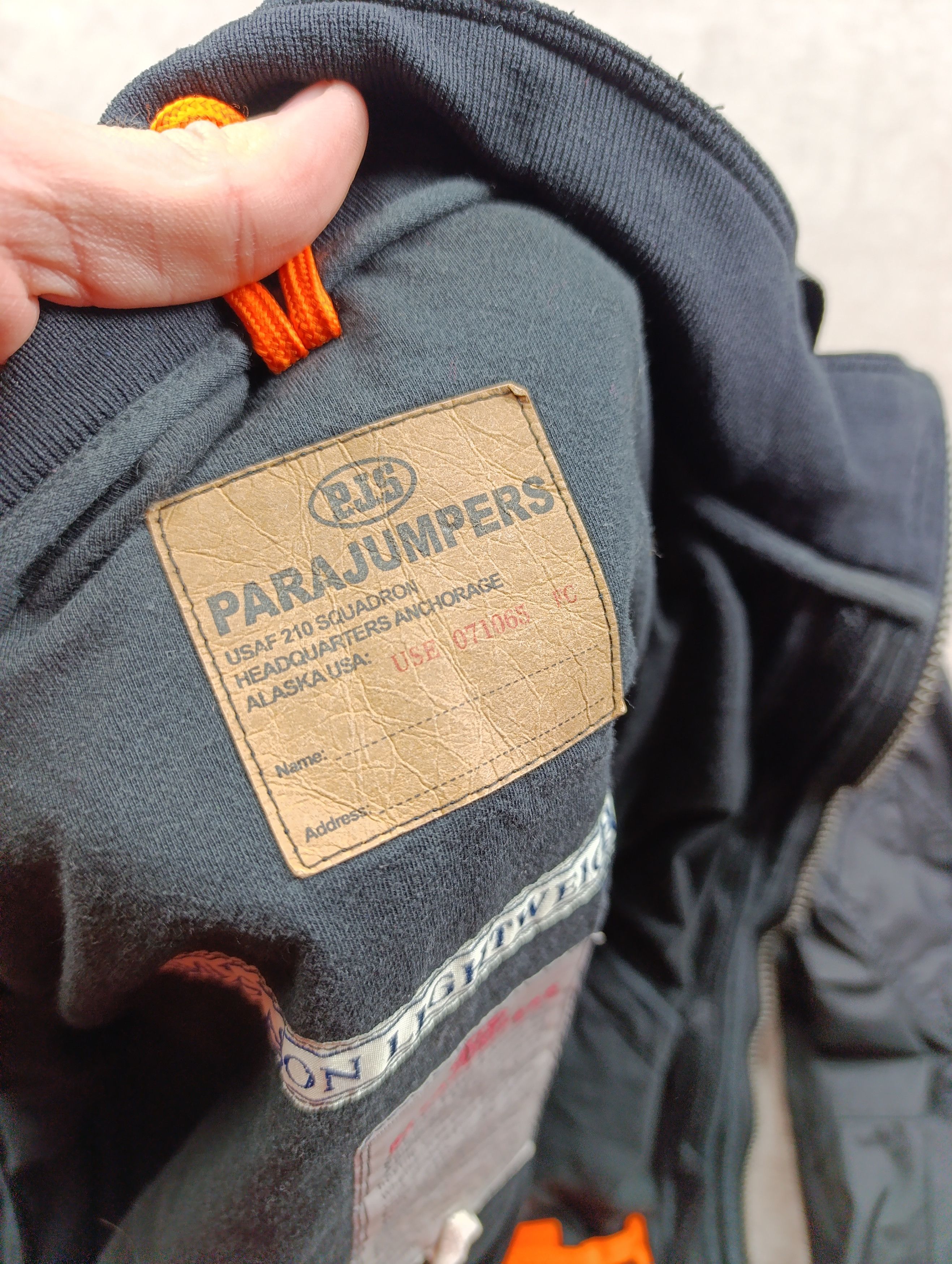 Parajumpers Vintage Y2K Parajumpers PJS USAF 210 Rescue Bomber Jacket Size US L / EU 52-54 / 3 - 19 Thumbnail