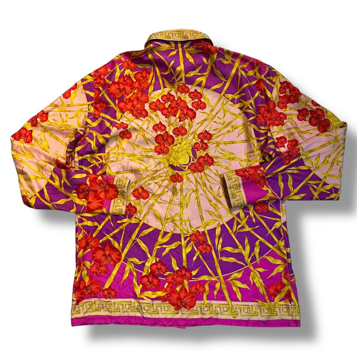 Versace Vintage versace long sleeve baroque button ups shirt Size US M / EU 48-50 / 2 - 1 Thumbnail