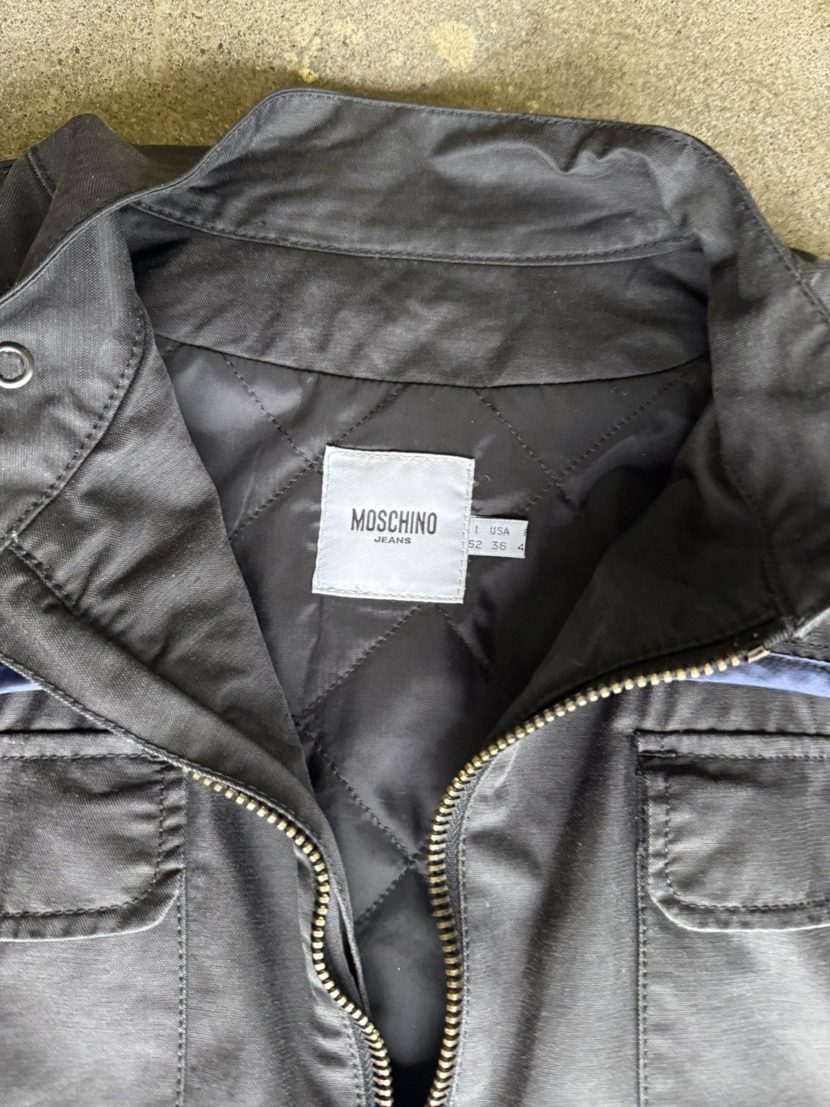 Moschino Moschino Zip Utility Jacket – Black 2000s Tech Archive Size US M / EU 48-50 / 2 - 5 Thumbnail