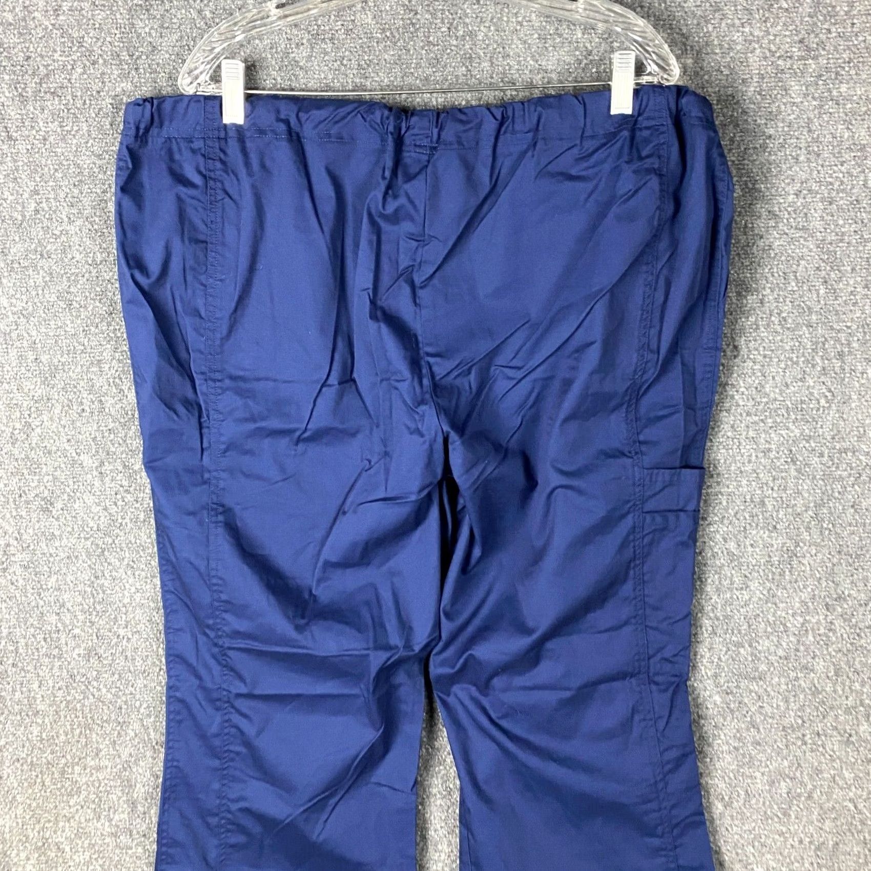 Cherokee VINTAGE Cherokee Scrubs Bottoms Men's XL Cotton Blend Adults Workwear Blue Solid 2520s-? Size US 36 / EU 52 - 7 Thumbnail
