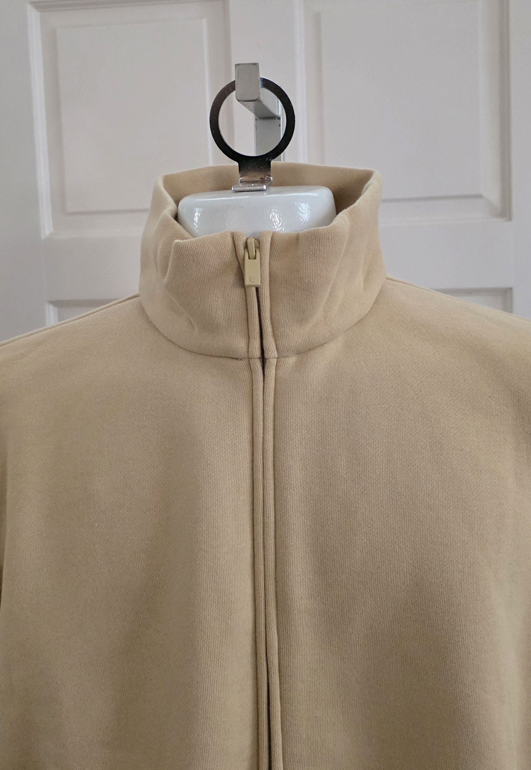 Fear of God Fear of God Essentials Full zip Jacket 'Sand' Beige Medium Size M / US 6-8 / IT 42-44 - 2 Thumbnail