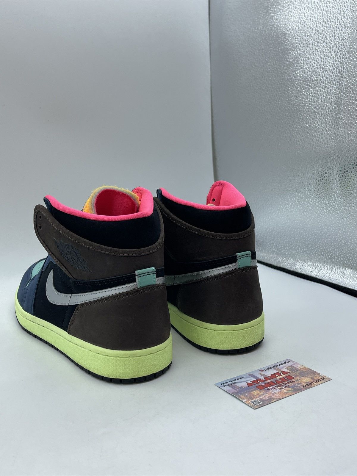 Jordan Brand Air Jordan 1 High Tokyo Bio Hack Size US 8.5 / EU 41-42 - 4 Thumbnail