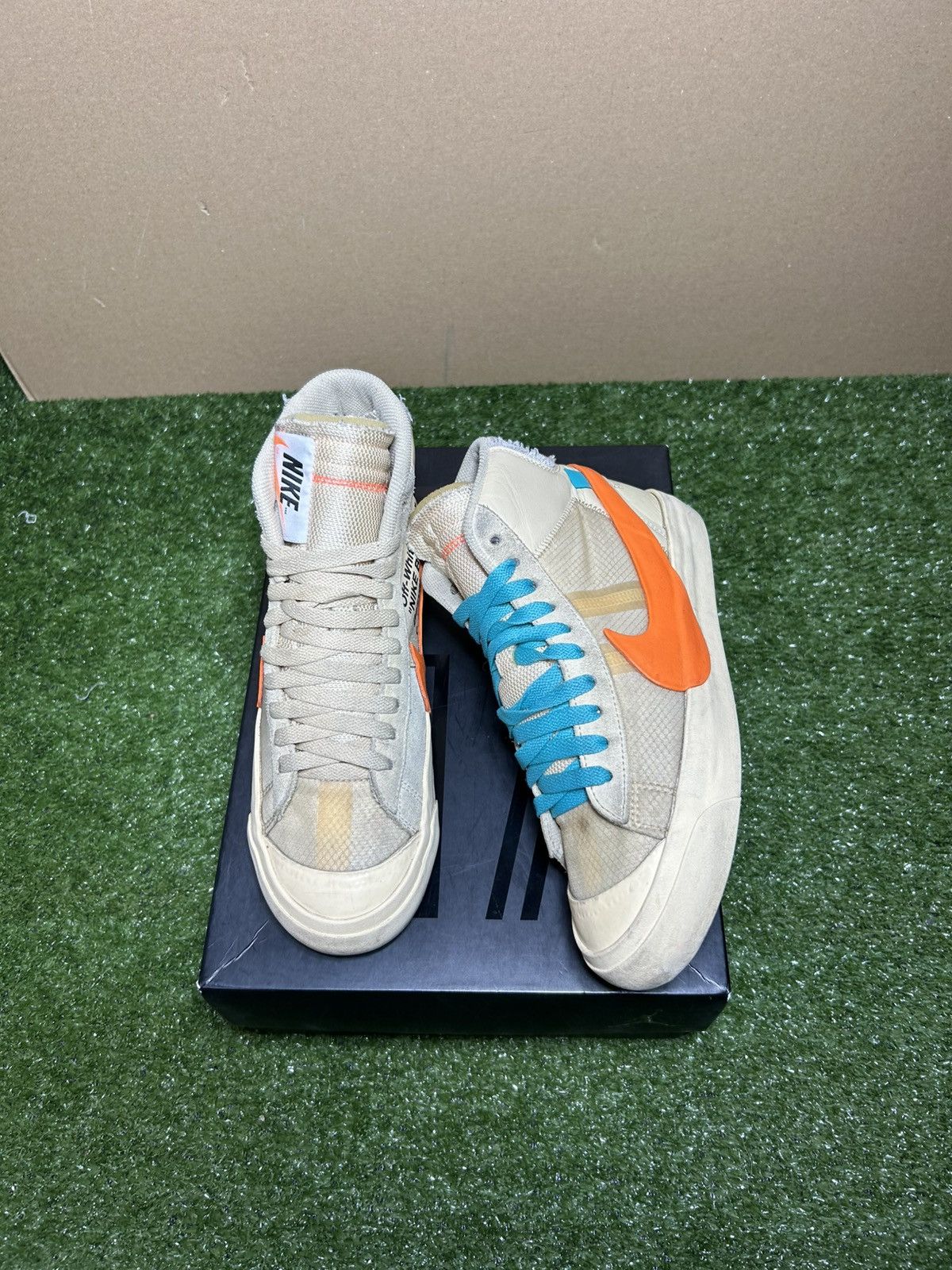 Nike × Off-White Nike blazer offwhite hallows eve Size US 6 / EU 39 - 1 Thumbnail