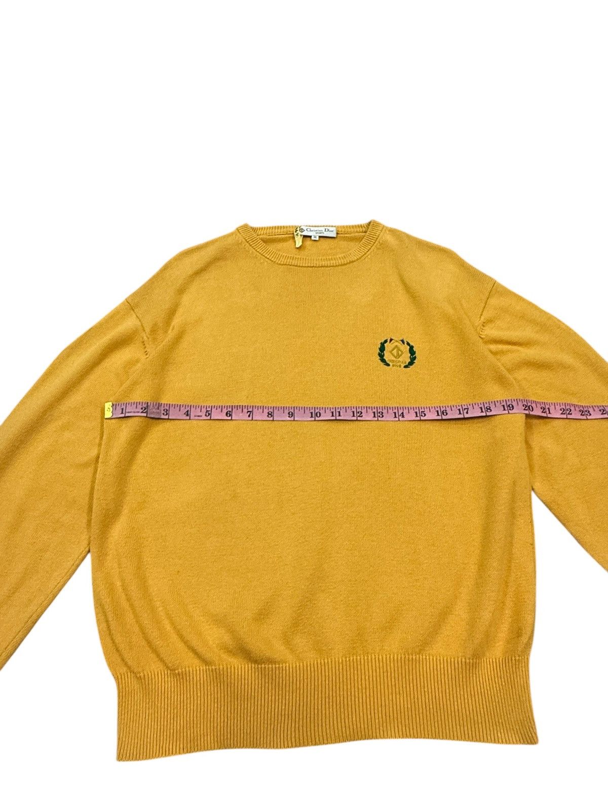 Christian Dior Monsieur VINTAGE CHRISTIAN DIOR CREST LOGO CREWNECK SWEATER Size US M / EU 48-50 / 2 - 10 Thumbnail