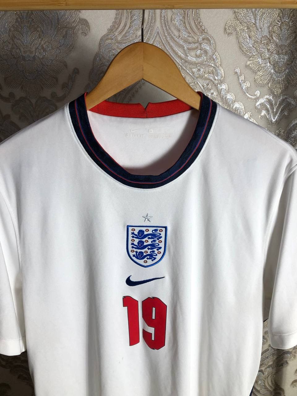 Vintage VERY RARE NIKE ENGLAND SOCCER JERSEY RETRO MANCHESTER UNITED Size US XL / EU 56 / 4 - 3 Thumbnail