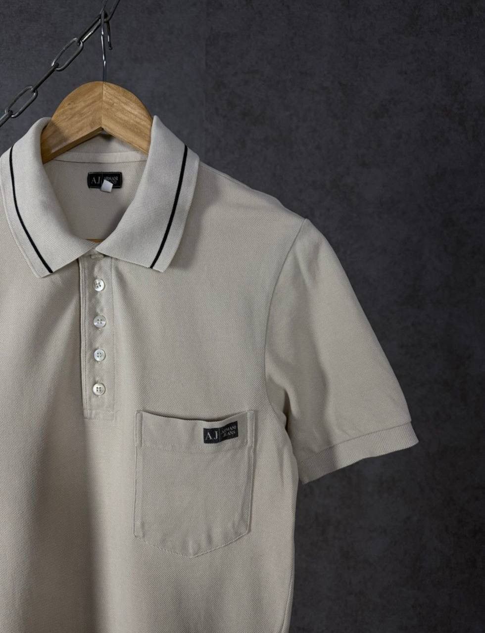 Armani Armani Jeans luxury vintage designer polo tee Size US S / EU 44-46 / 1 - 2 Thumbnail