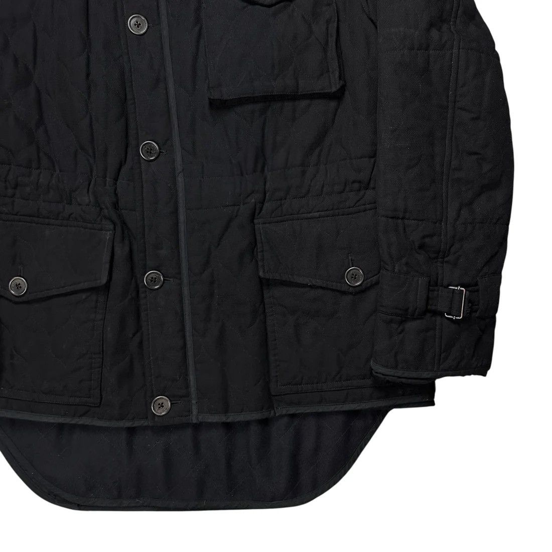 Dries Van Noten Dries Van Noten Quilted Military Field Jacket - AW08 Size US L / EU 52-54 / 3 - 6 Thumbnail
