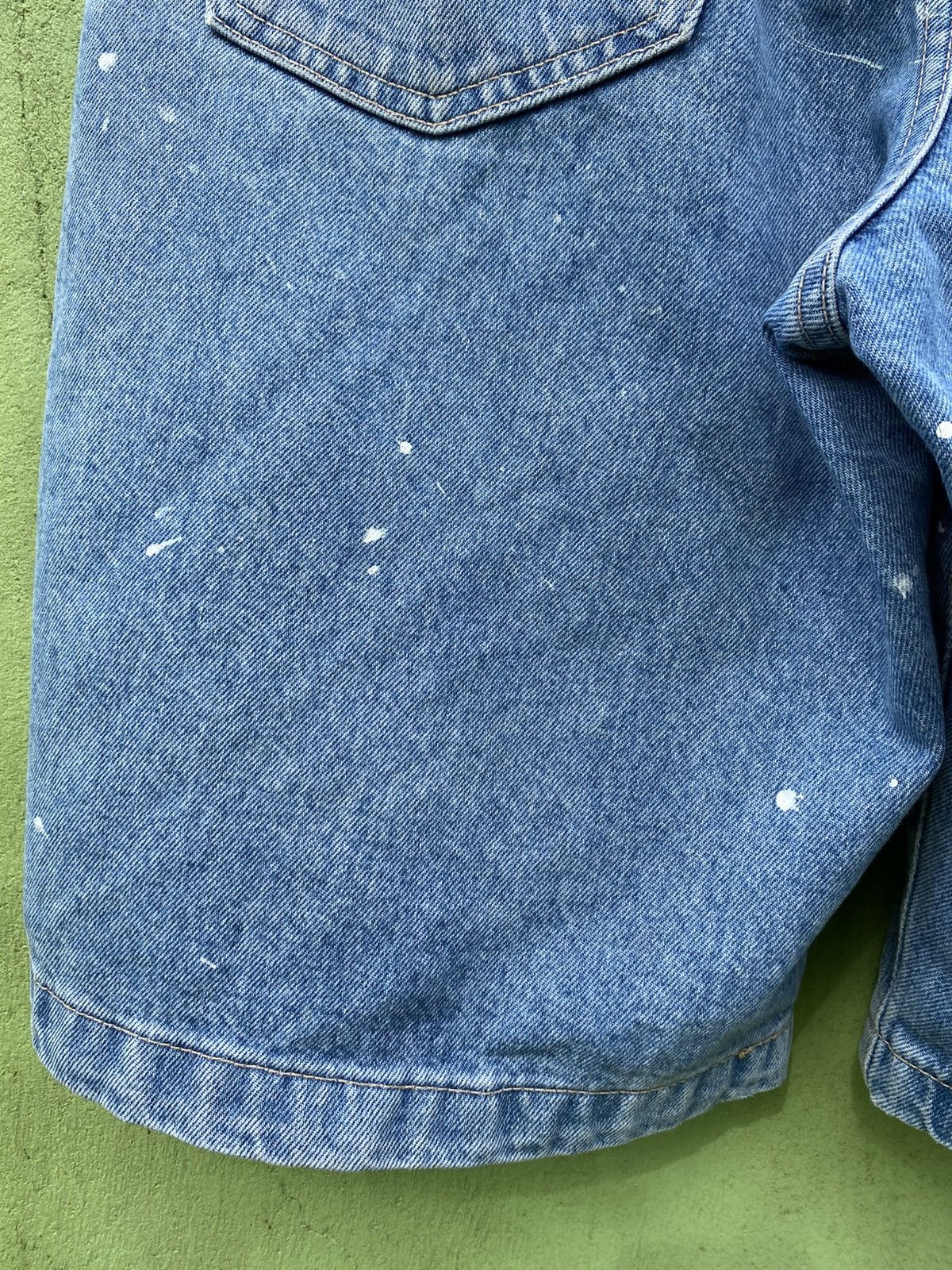 Edwin Edwin Made In Japan Vintage Jeans Shorts Pain Splatter Drip Size US 30 / EU 46 - 10 Thumbnail