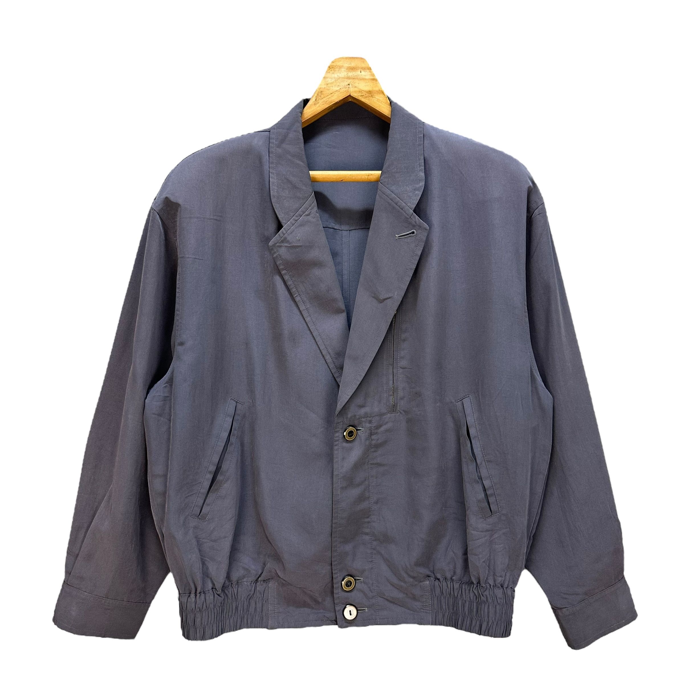 Balenciaga Vintage 90's Balenciaga Sports Paris Casual Jacket #A32-0725 Size US L / EU 52-54 / 3 - 1 Thumbnail