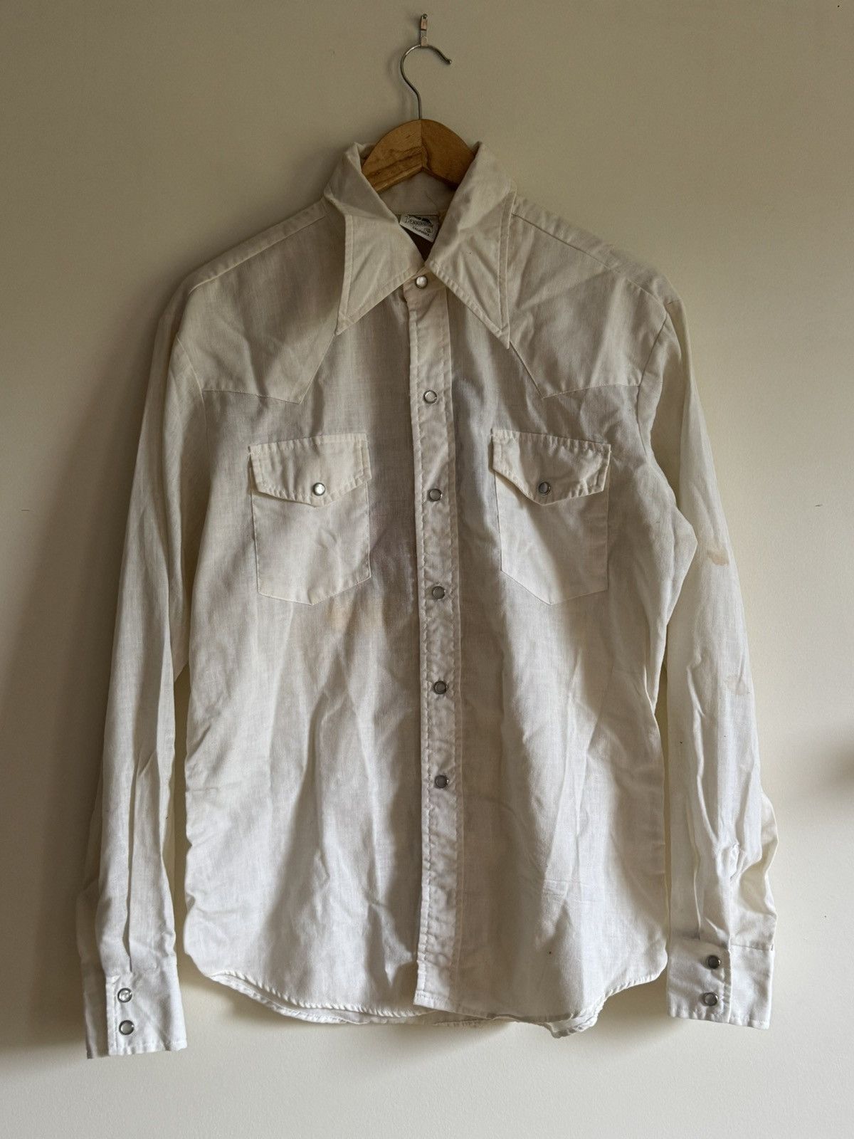 Vintage Vintage Disney Western Button Down Shirt Size US L / EU 52-54 / 3 - 2 Thumbnail