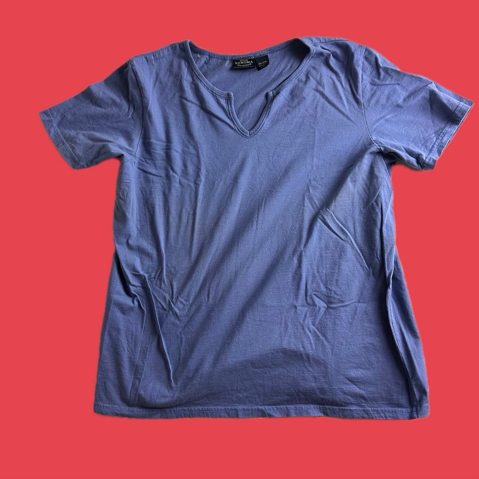 Sonoma Women's Sonoma Goods For Life Everyday V-Neck Tee blouse Size XL / US 12-14 / IT 48-50 - 1 Thumbnail