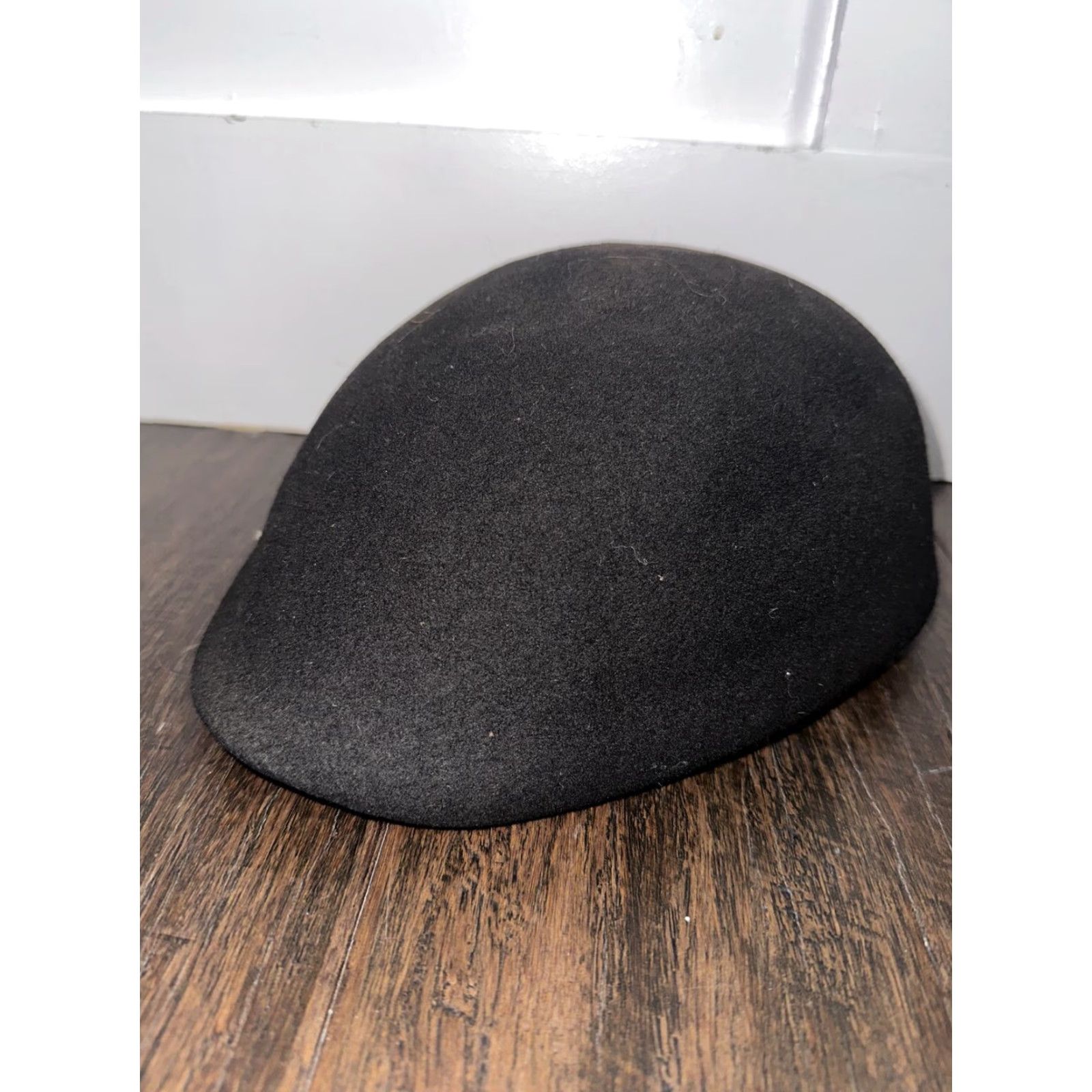 Vintage VINTAGE Woolrich Newsboy Cap Mens Small Black 100% Wool Felt Hat Size ONE SIZE - 2 Thumbnail