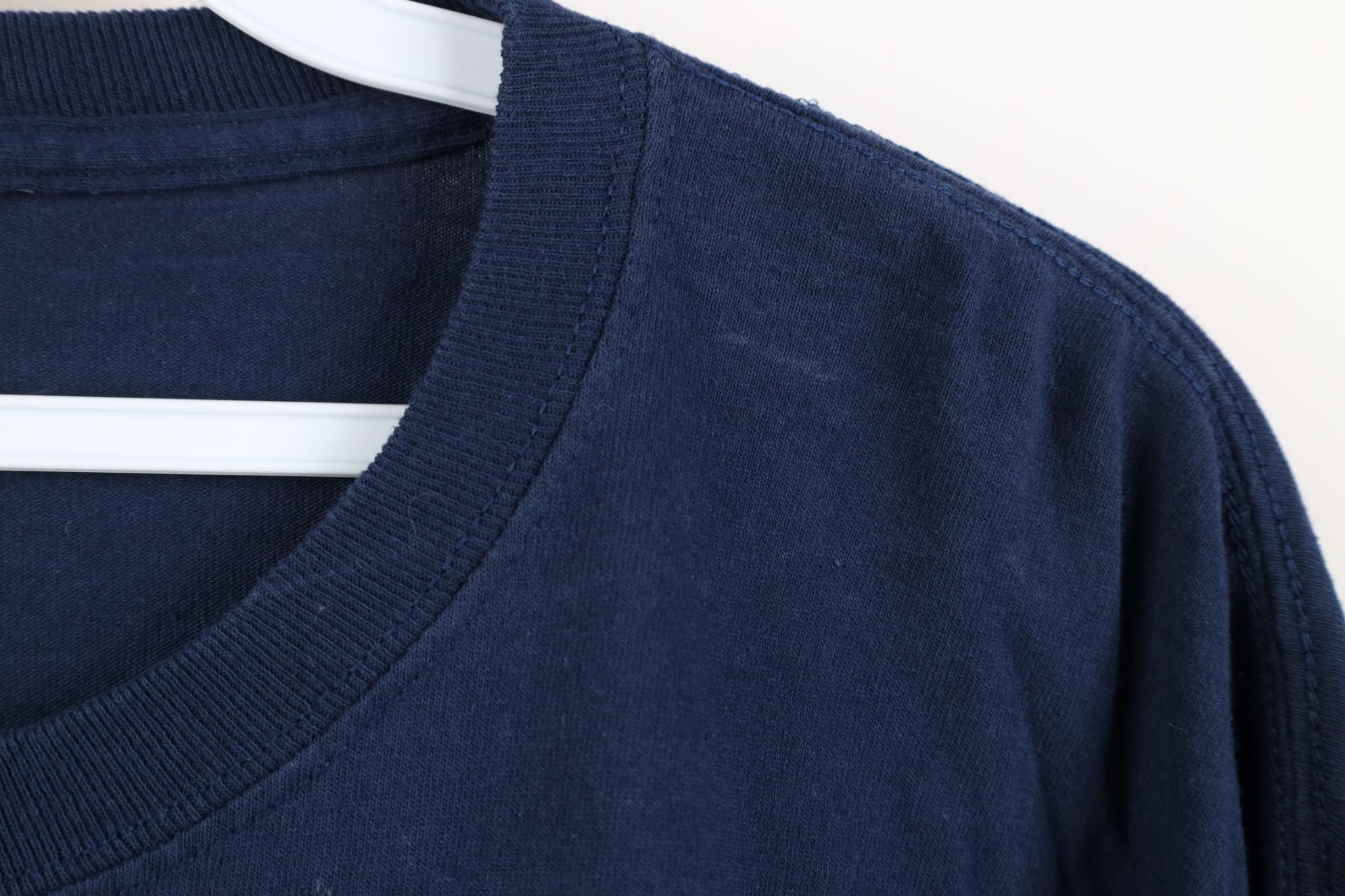 Vintage Vintage 90s Y2K Streetwear Long Sleeve T-Shirt Navy Blue Size US XL / EU 56 / 4 - 4 Thumbnail