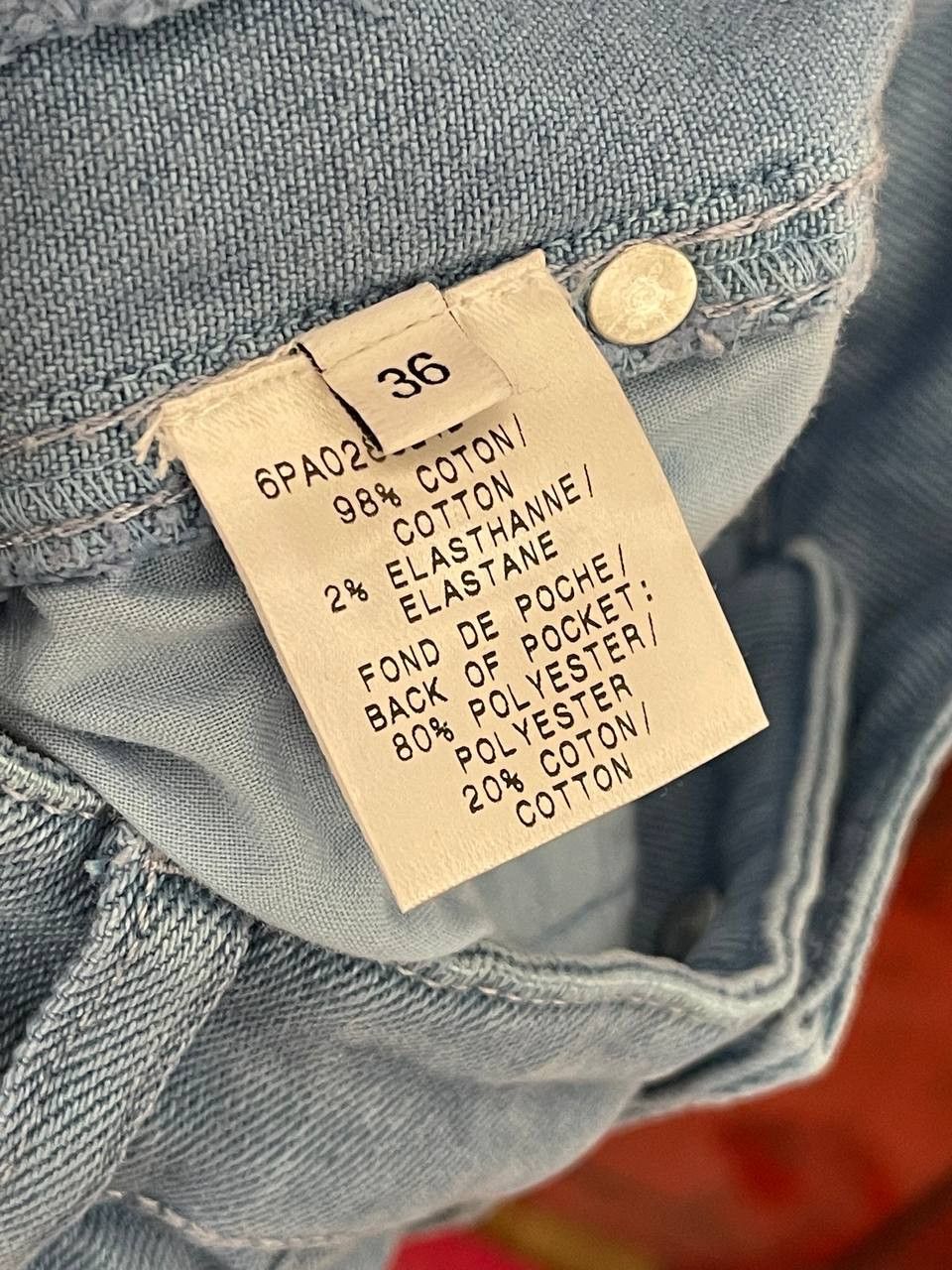 Mugler Mugler Spiral Denim Pants Size 26" / US 2 / IT 38 - 9 Thumbnail