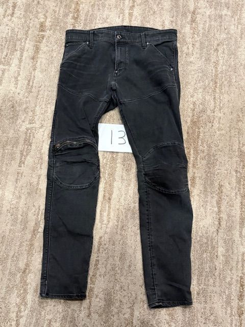 G-Star G RAW 5620 3D ZIP KNEE SKINNY Size US 33 - 1 Thumbnail